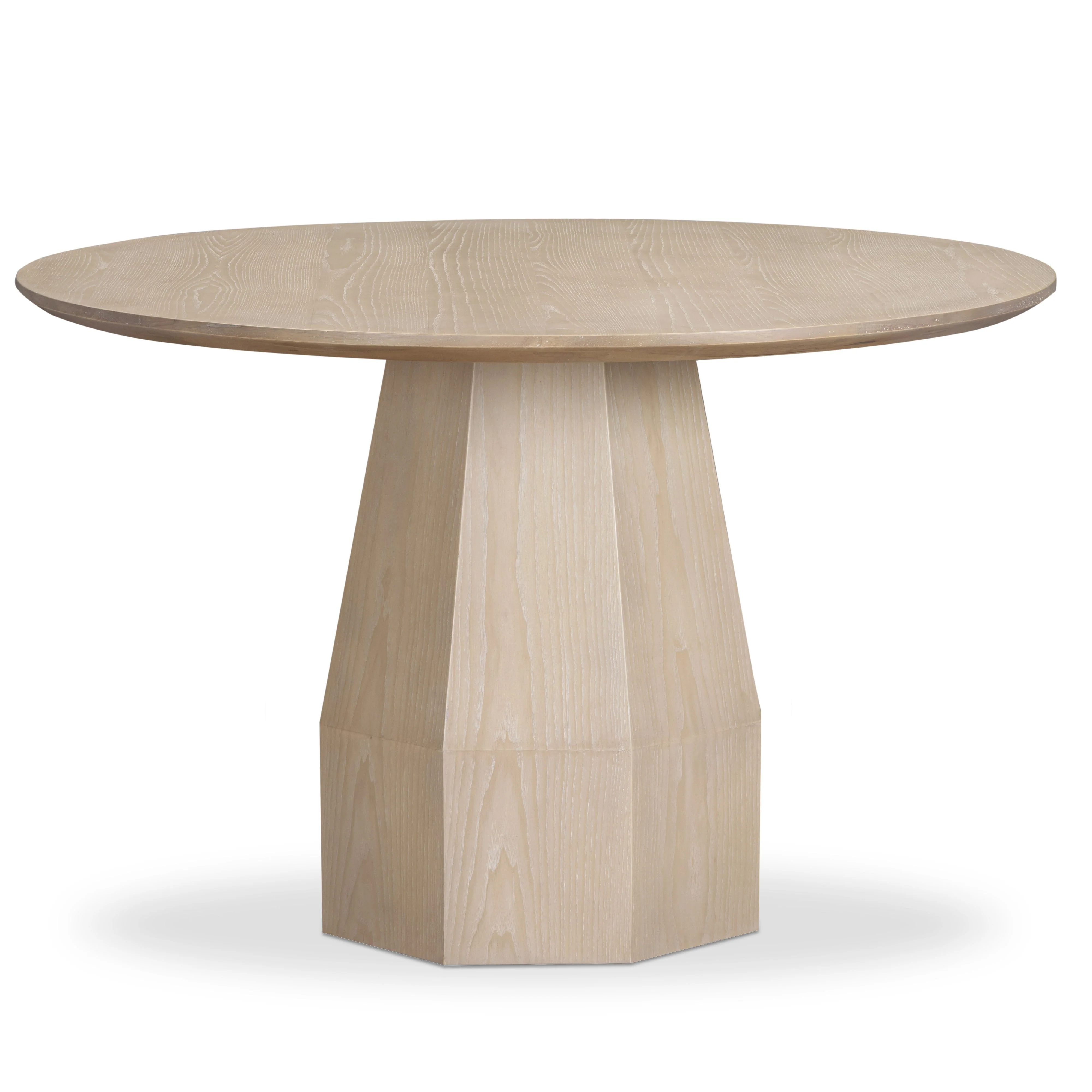 Brocha 48'' Ash Wood Round Dining Table - Image 3