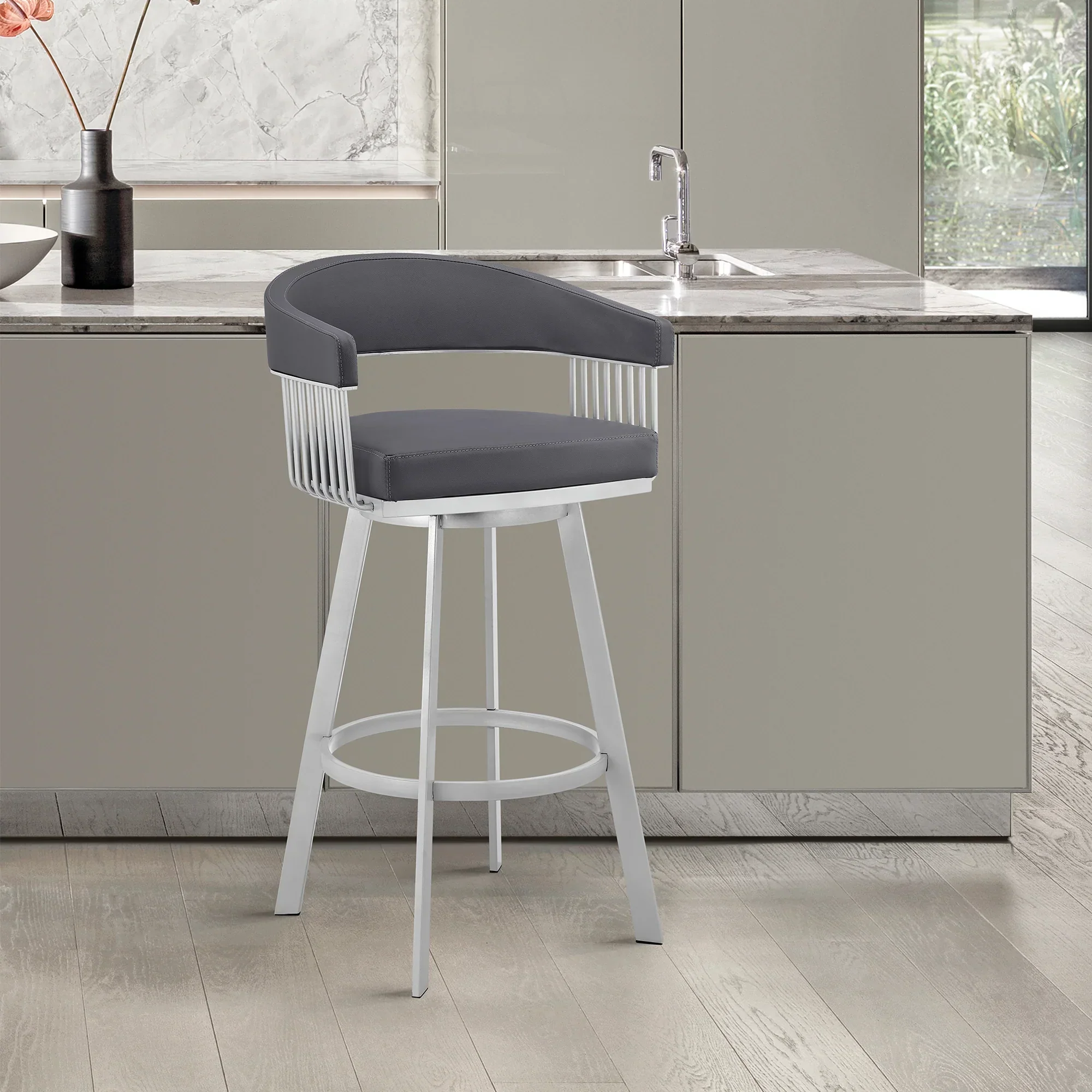 Bronson 25" Barstool - Set of 2 - Image 12