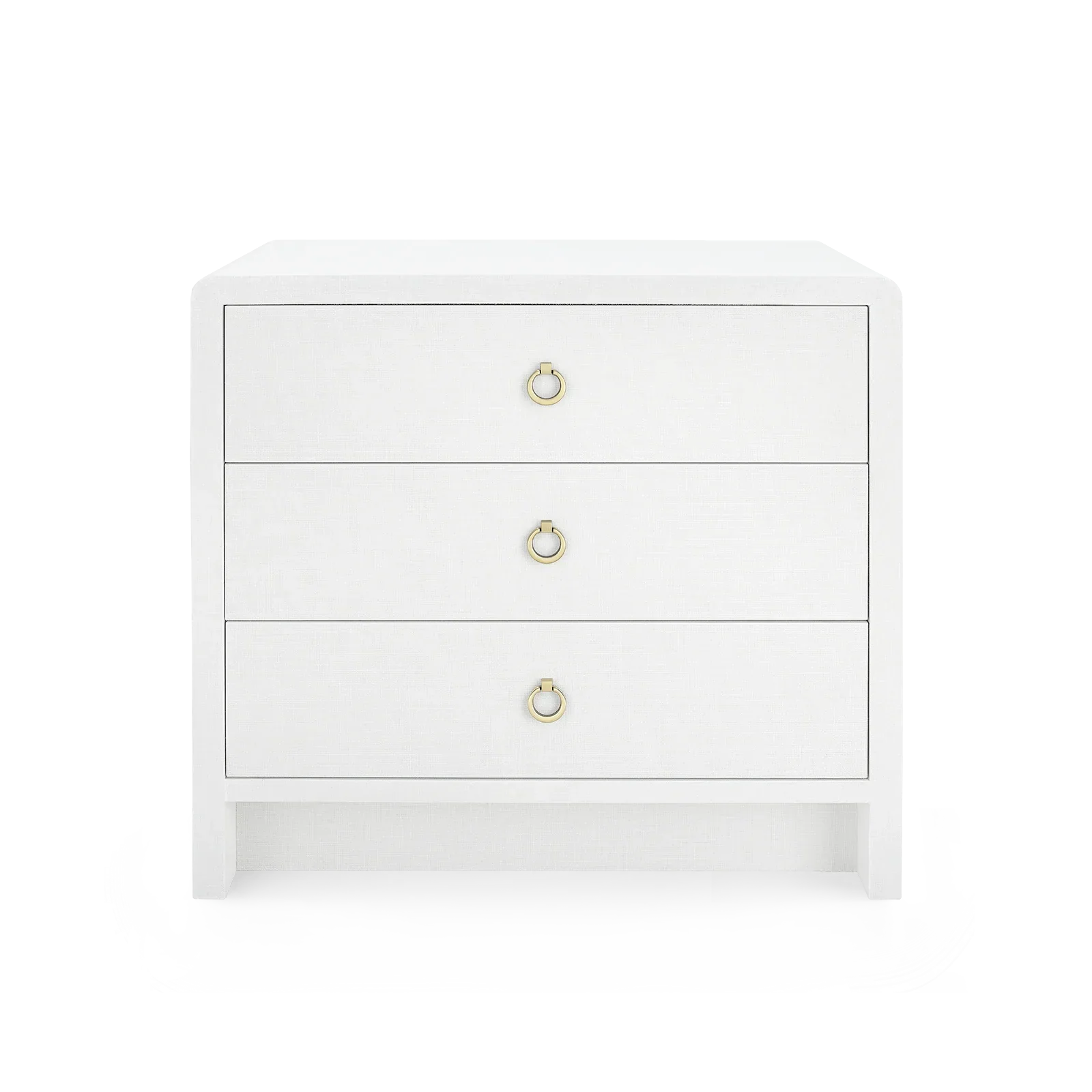 Bryant Linen 3-Drawer Side Table - Image 8