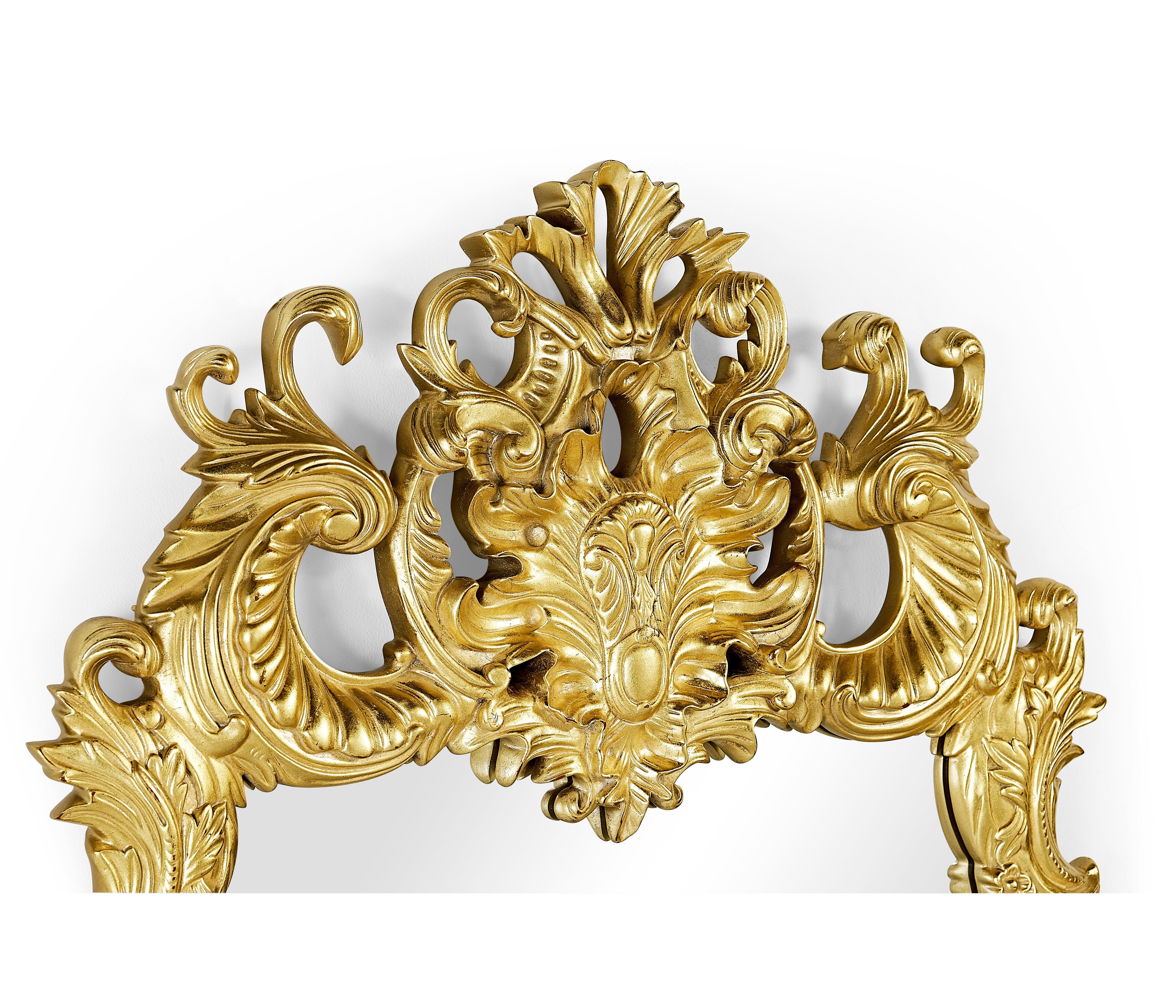 Buckingham Gilded Rococo Style Mirror - Image 3