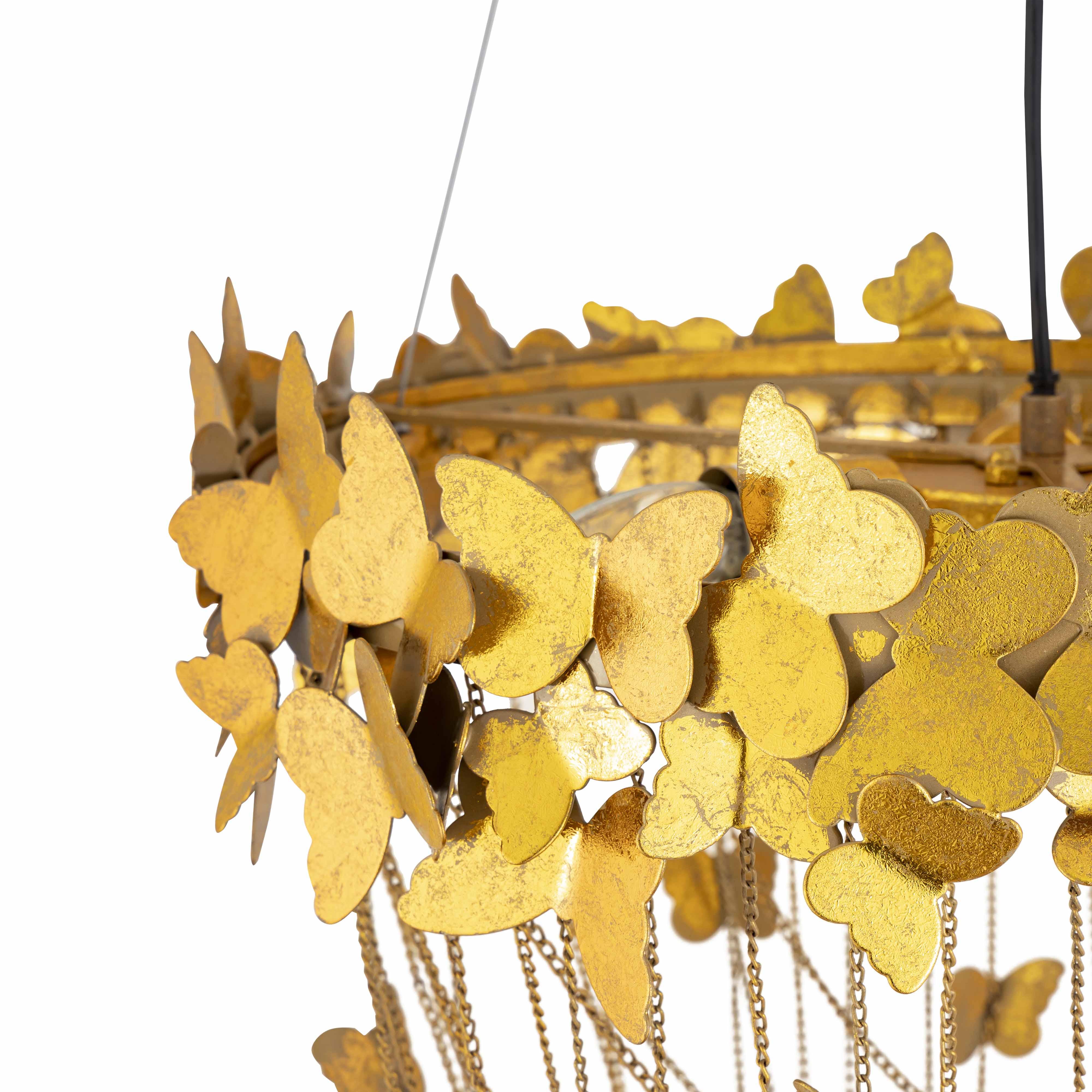 Butterfly Gold Chandelier - Image 5