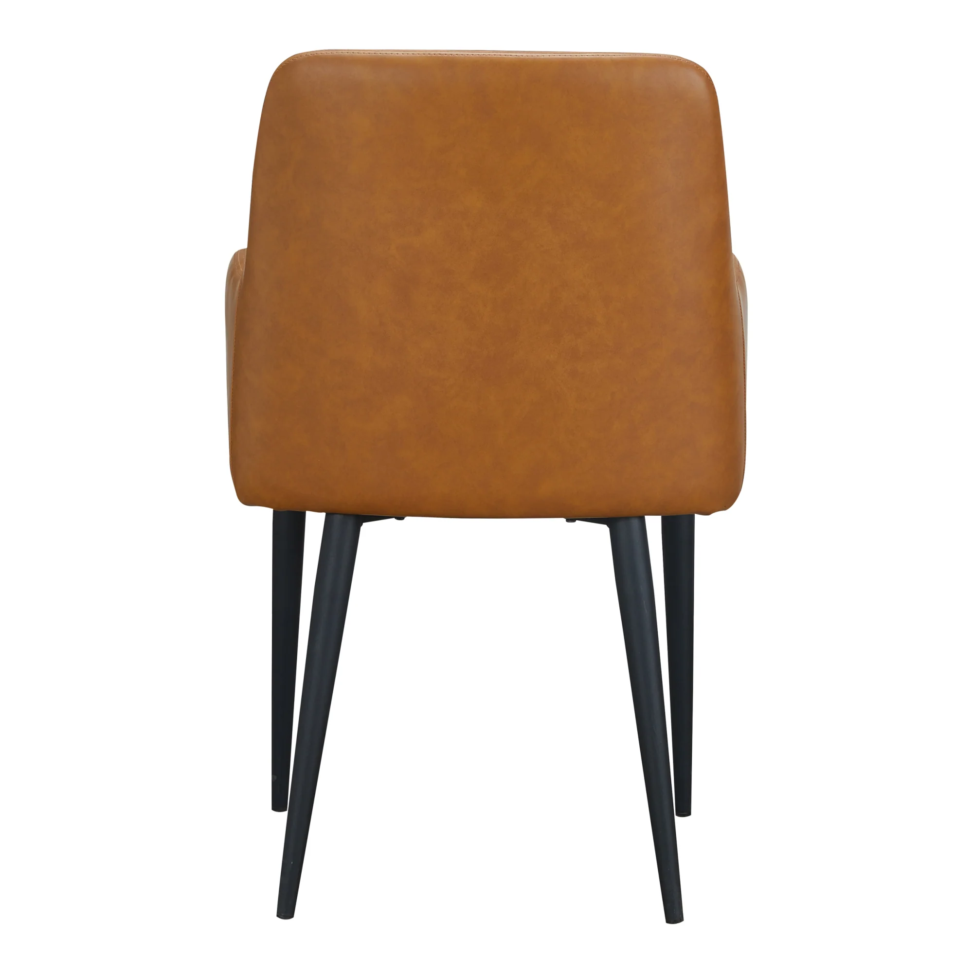 Cantata Dining Chair Tawny Vegan Leather - Set of 2 - Image 8