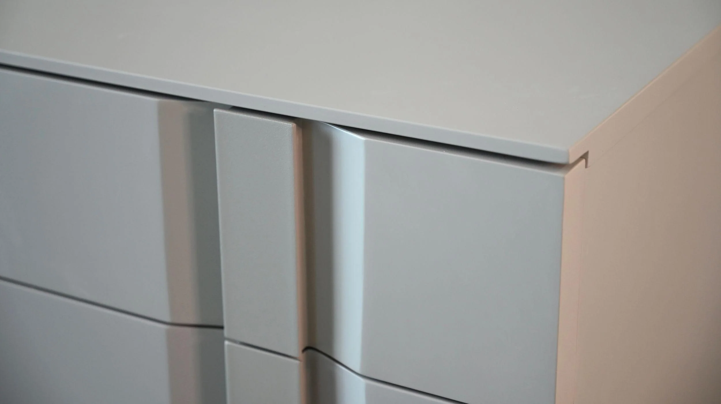 CARBON Night Table 2-Drawer LSF - Image 3