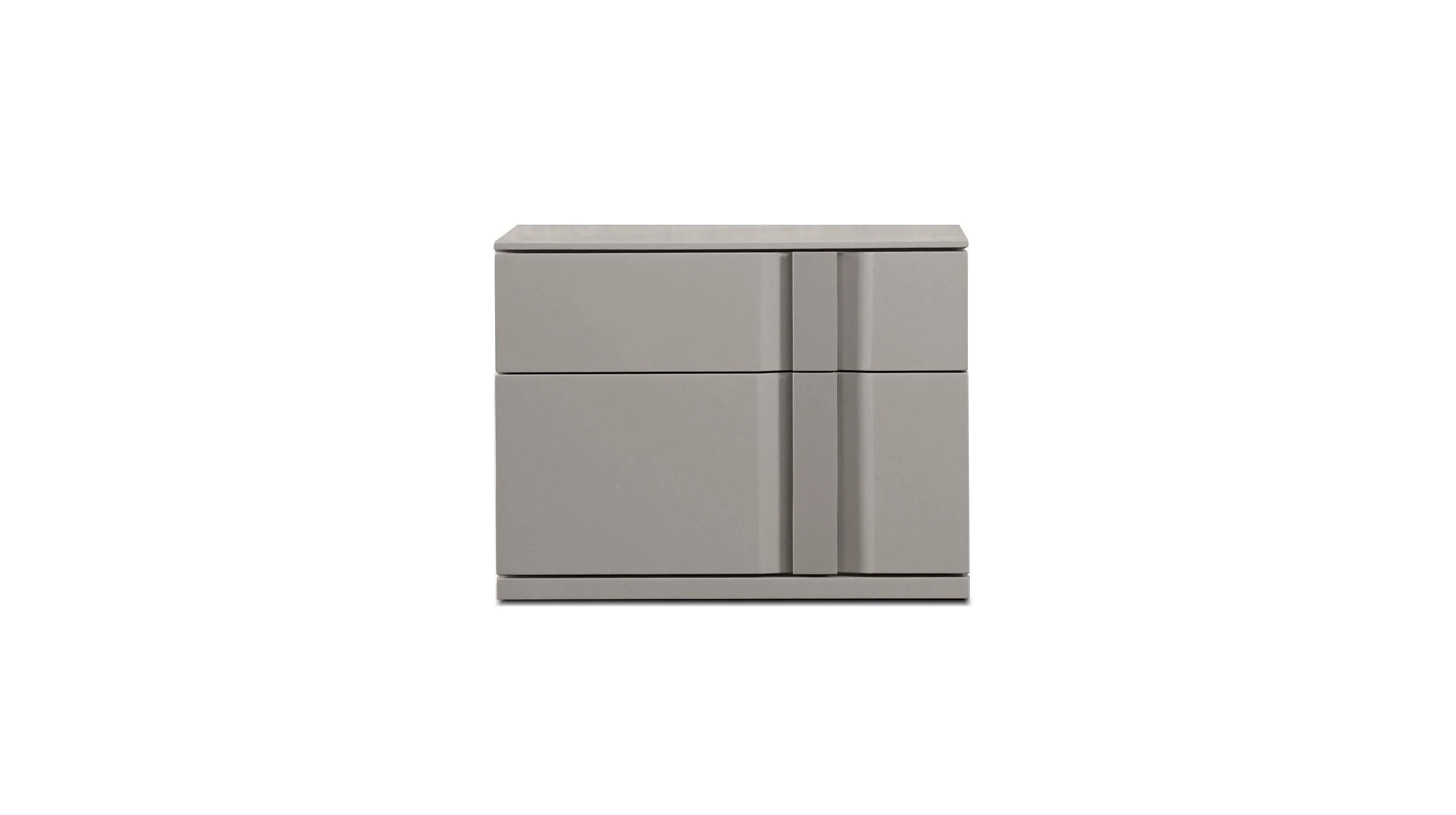 CARBON Night Table 2-Drawer RSF - Image 2