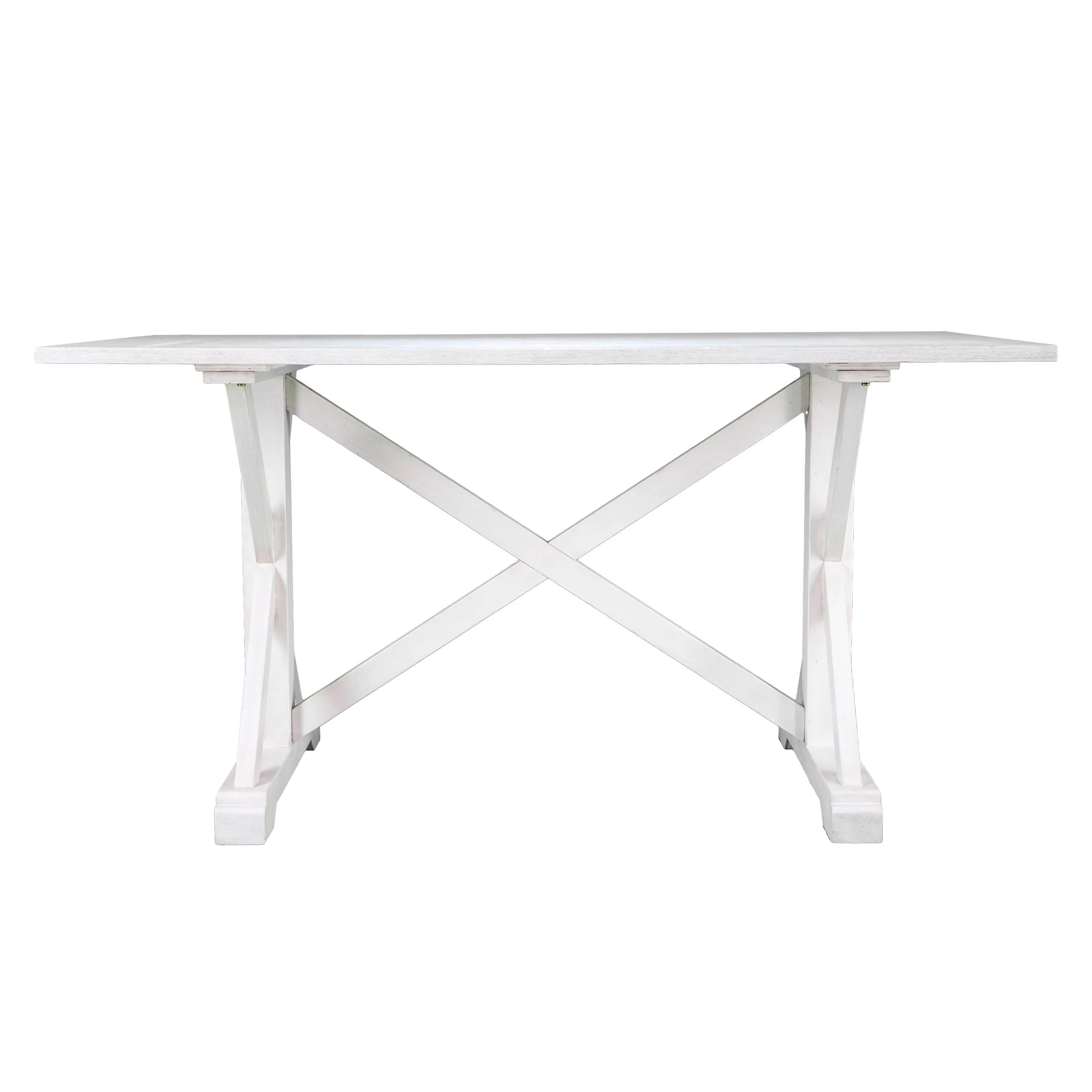 Cardwell Distressed Farmhouse Dining Table - Image 3