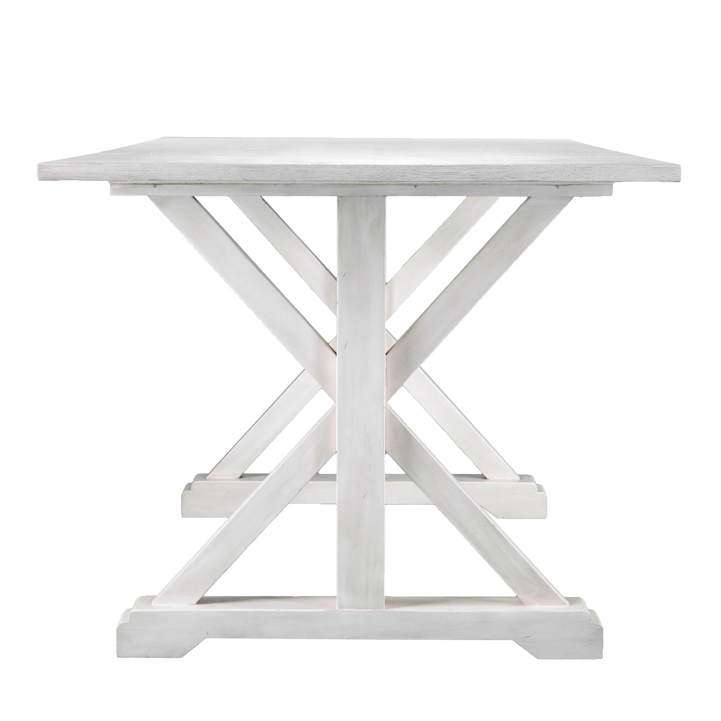 Cardwell Distressed Farmhouse Dining Table - Image 4