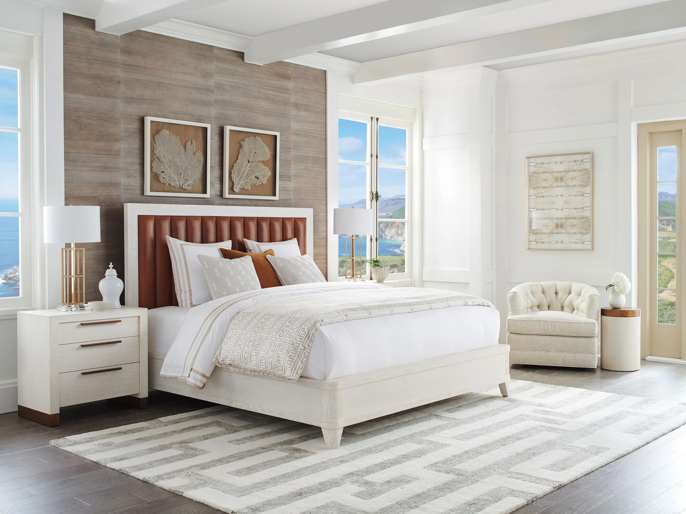 Carmel Cambria Upholstered Bed King - Image 2