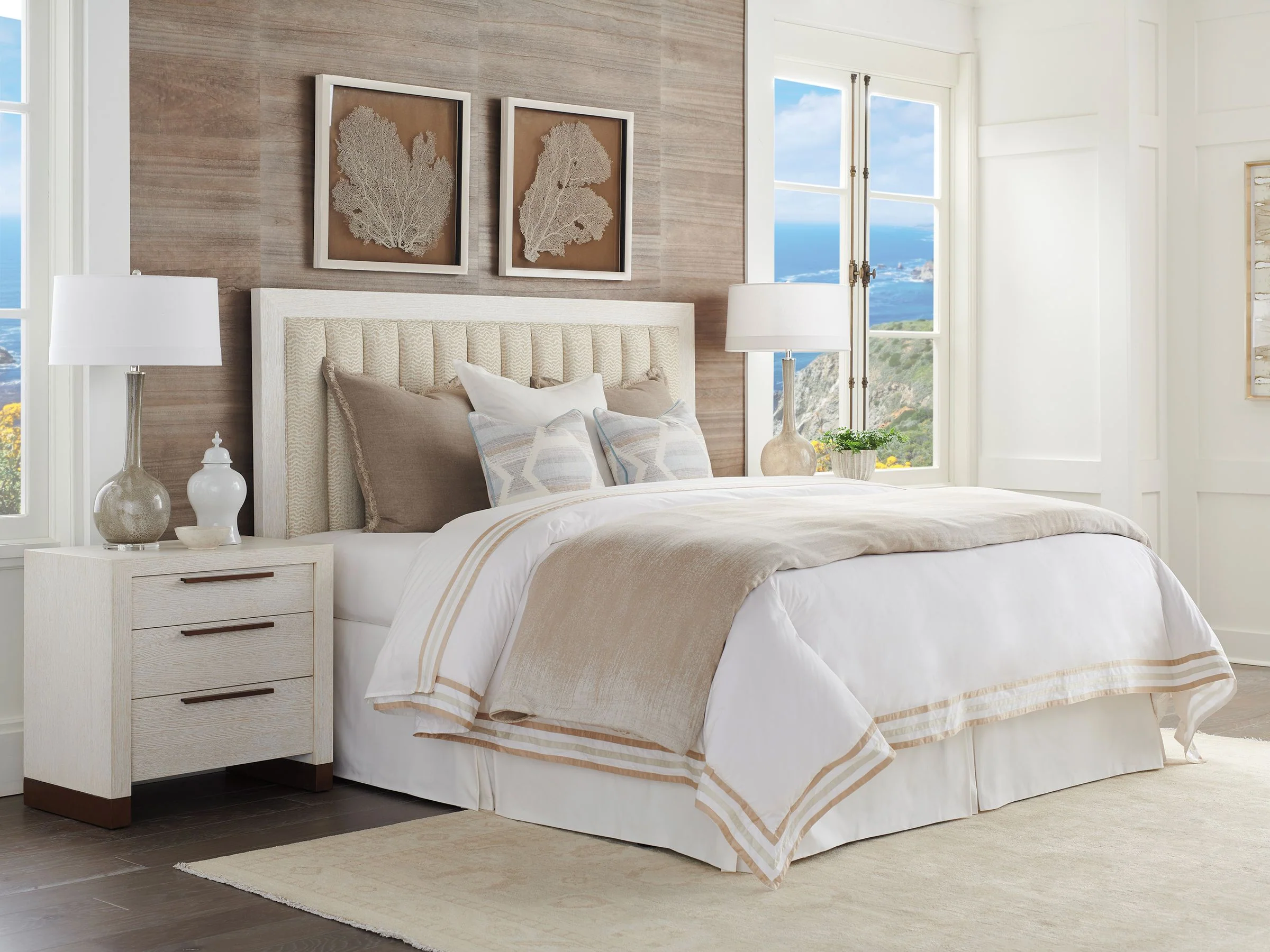 Carmel Cambria Upholstered Headboard King - Image 2