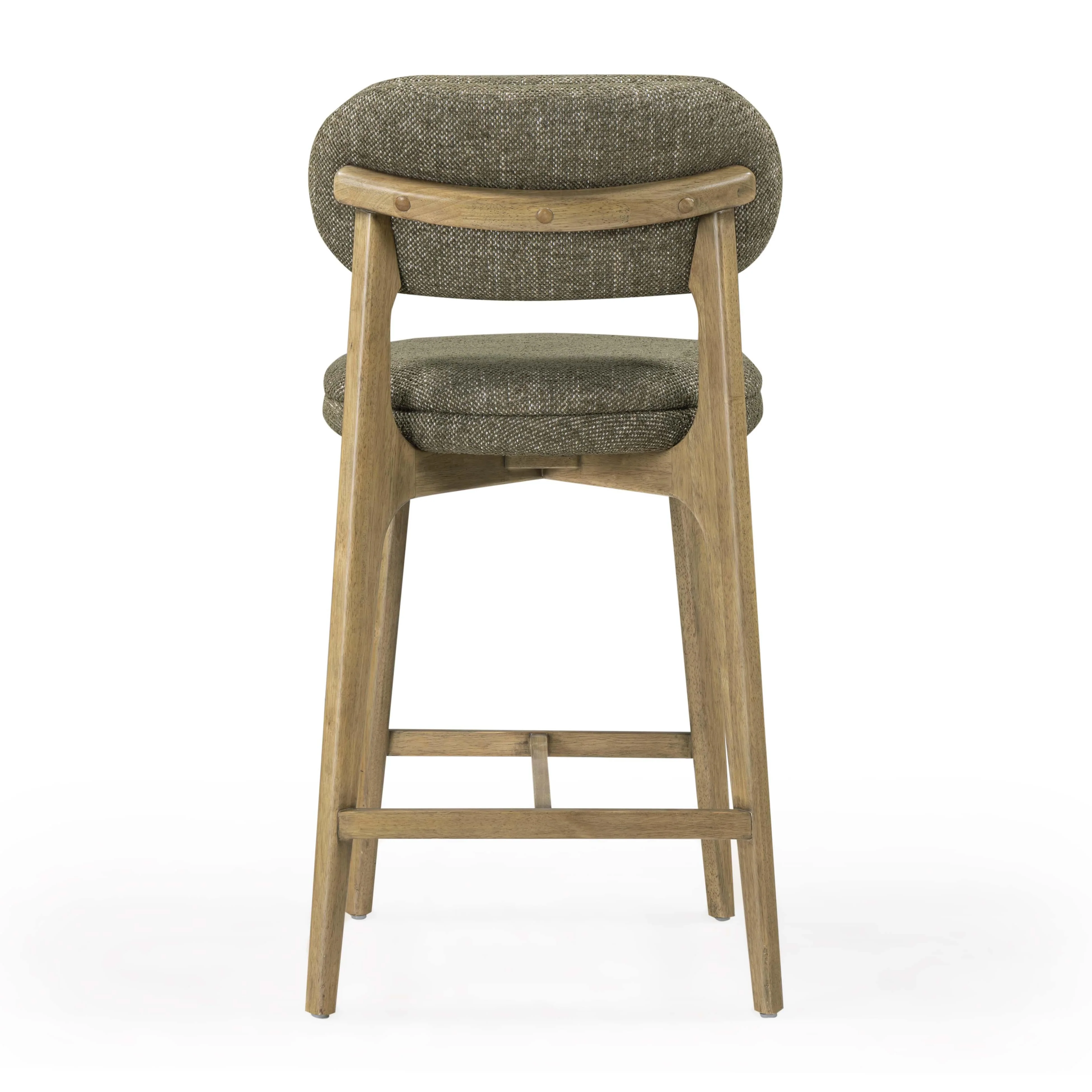 Carnation Performance Fabric Counter Stool - Image 10