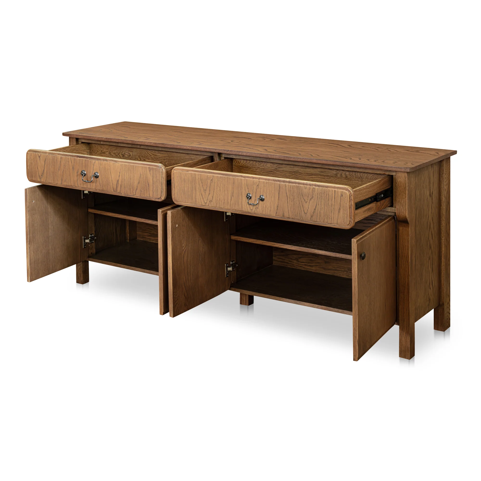 Caroline Sideboard Warm Brown - Image 3