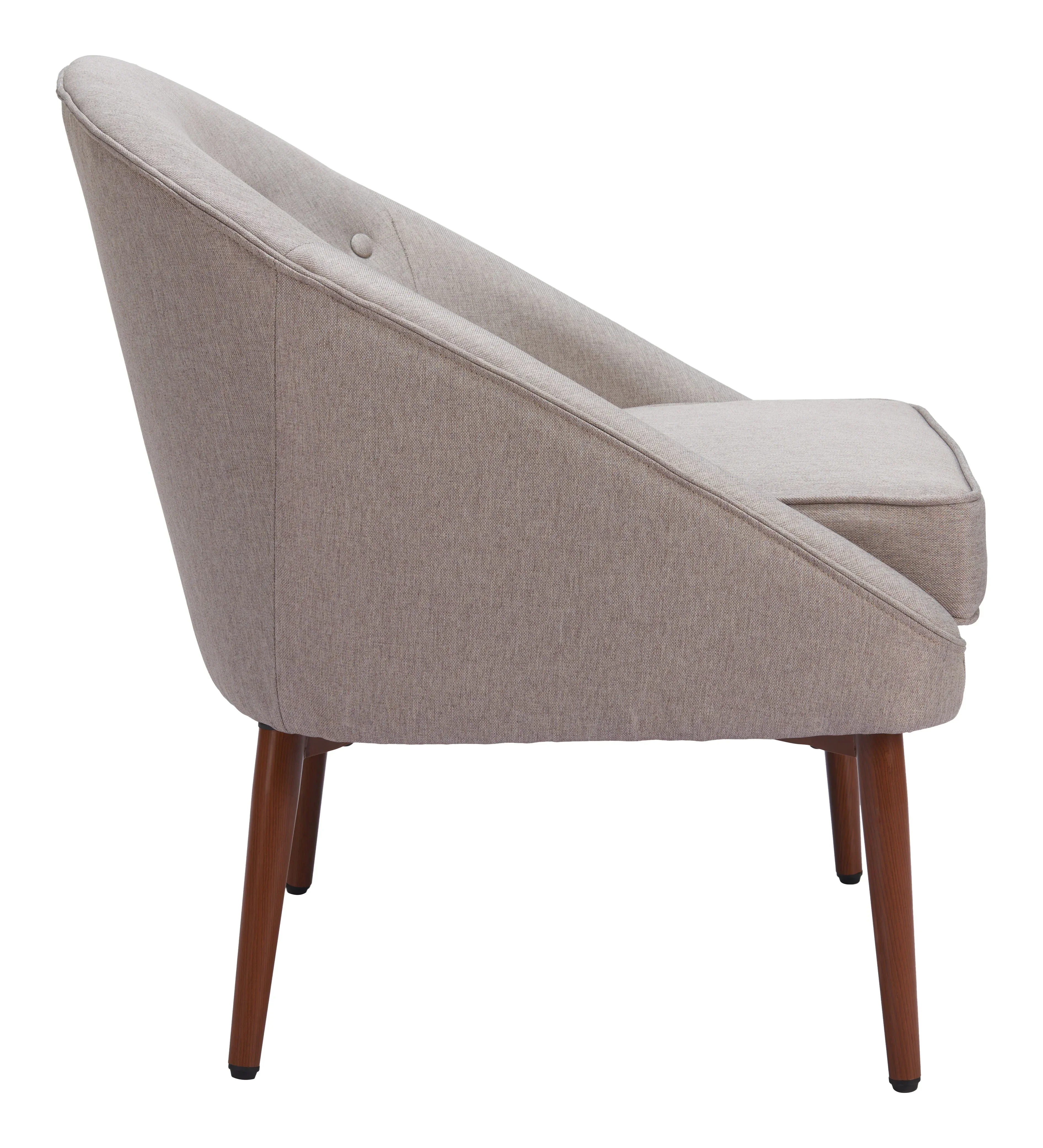 Carter Accent Chair Gray - Image 3