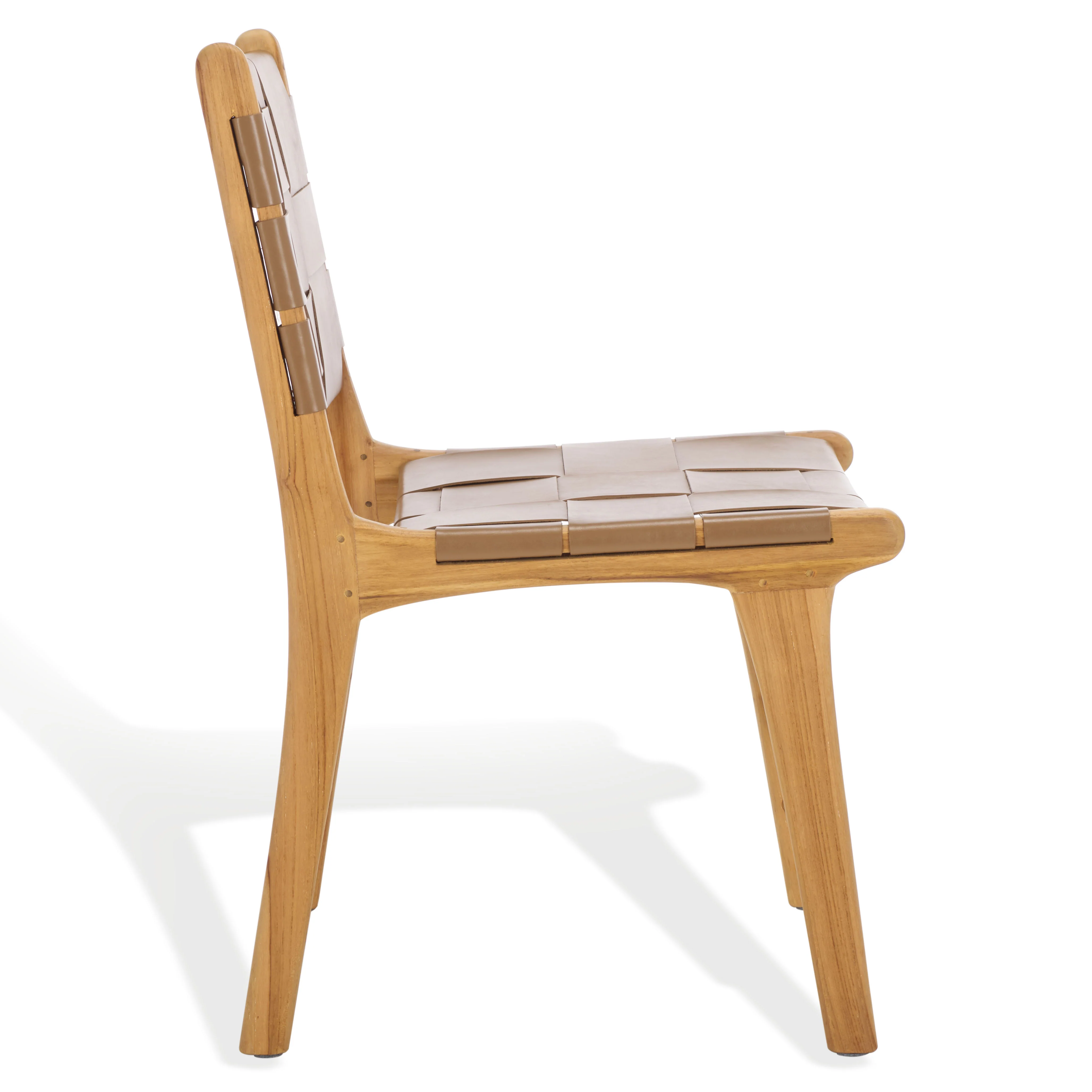 Cassaphina Woven Leather Dining Chair - Set Of 2 - Image 16