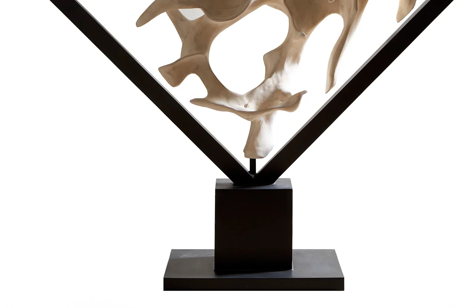 Cast Revolving Diamond Sculpture - Image 2