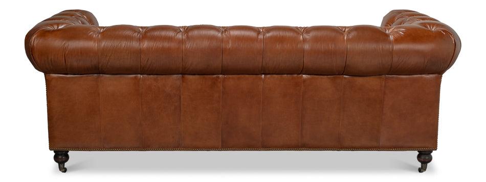 Castered Chesterfield Sofa - Image 5