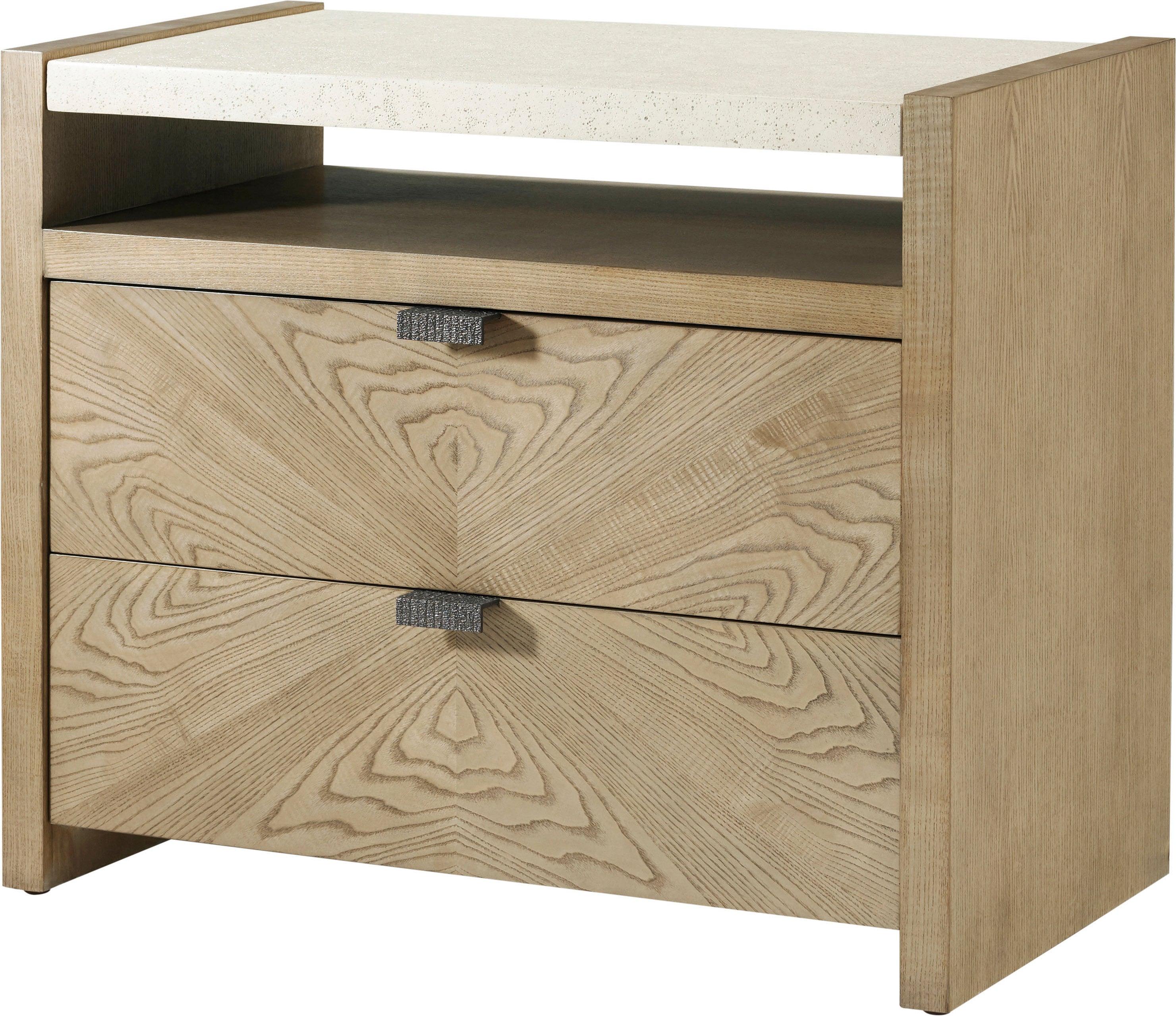 Catalina Two Drawer Nightstand - Image 2