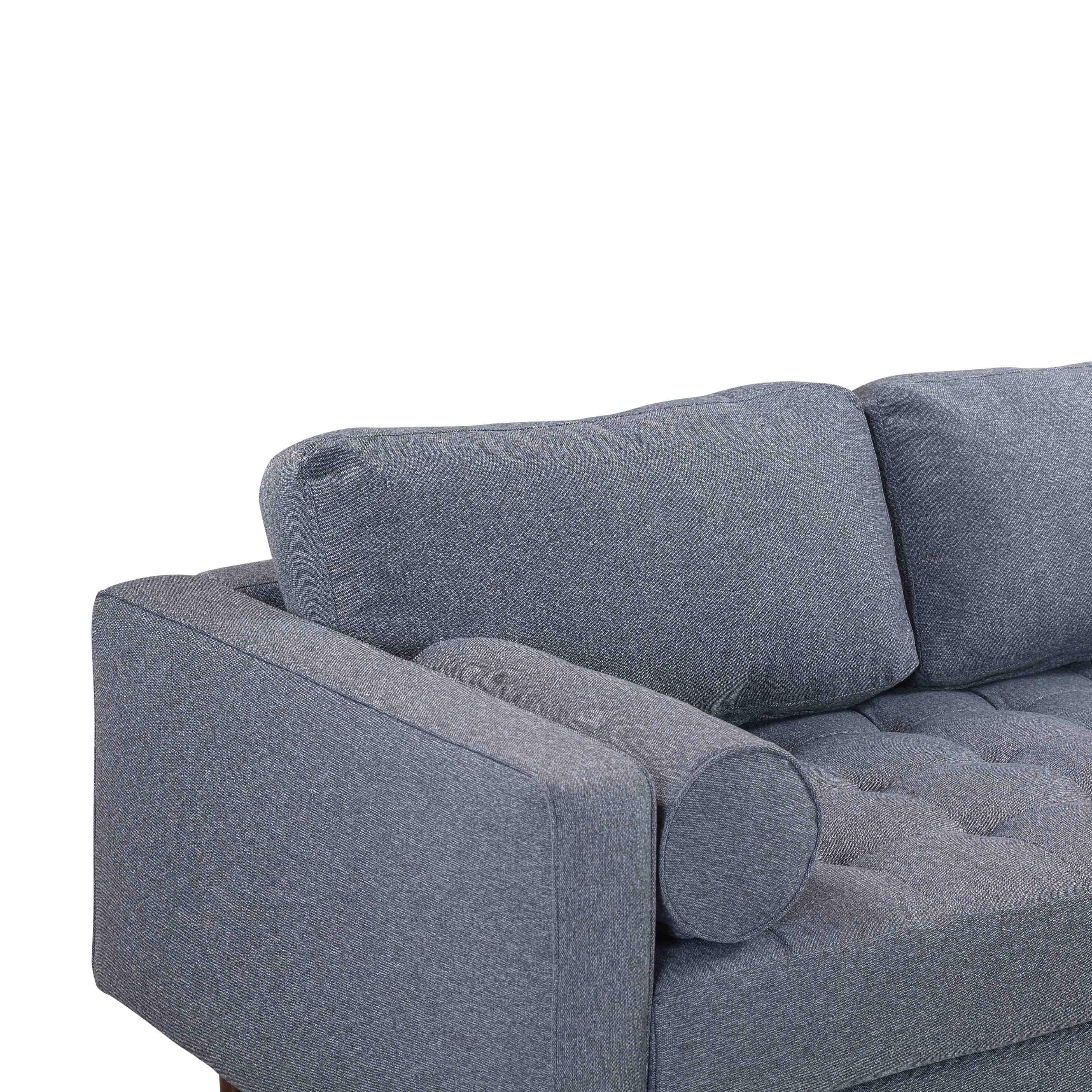 Cave 76" Tweed Loveseat - Image 6