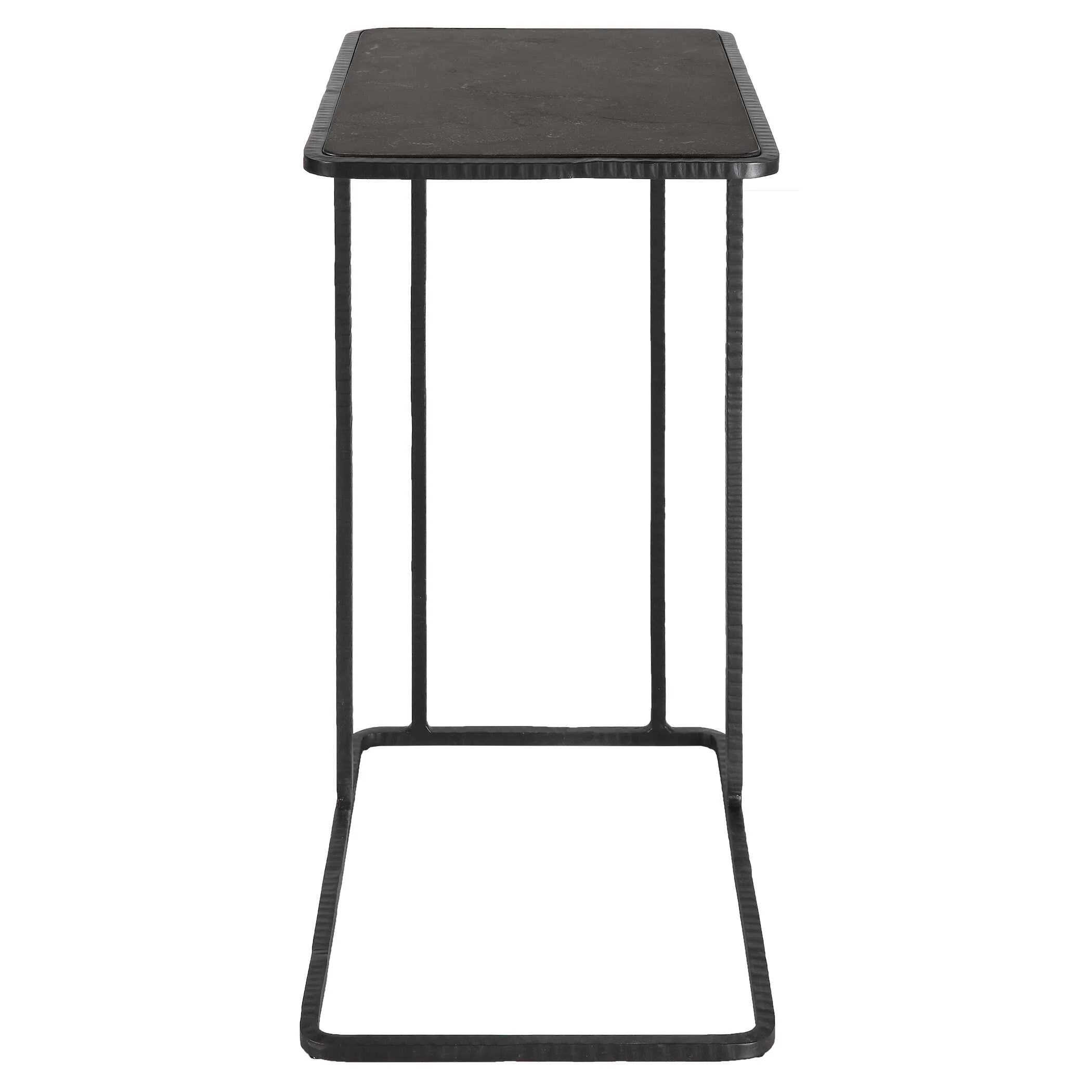 Cavern Stone & Iron Accent Table - Image 6