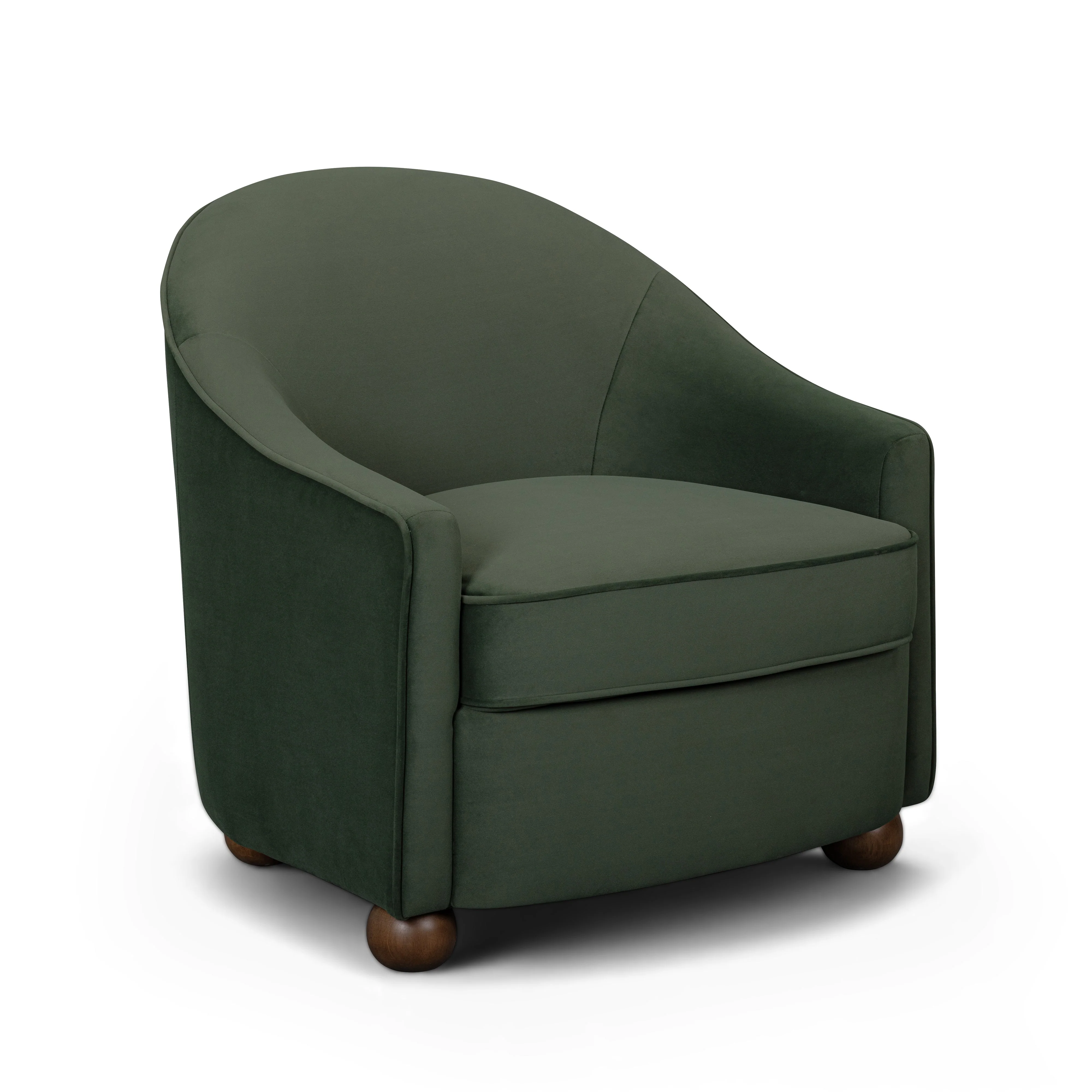 Cettie Performance Velvet Accent Chair - Image 7
