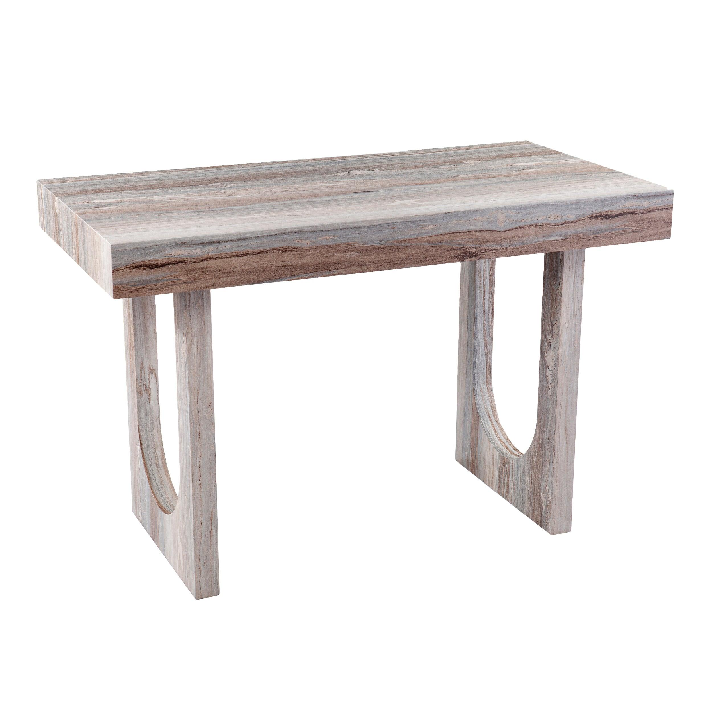 Chadkirk Faux Marble Writing Desk