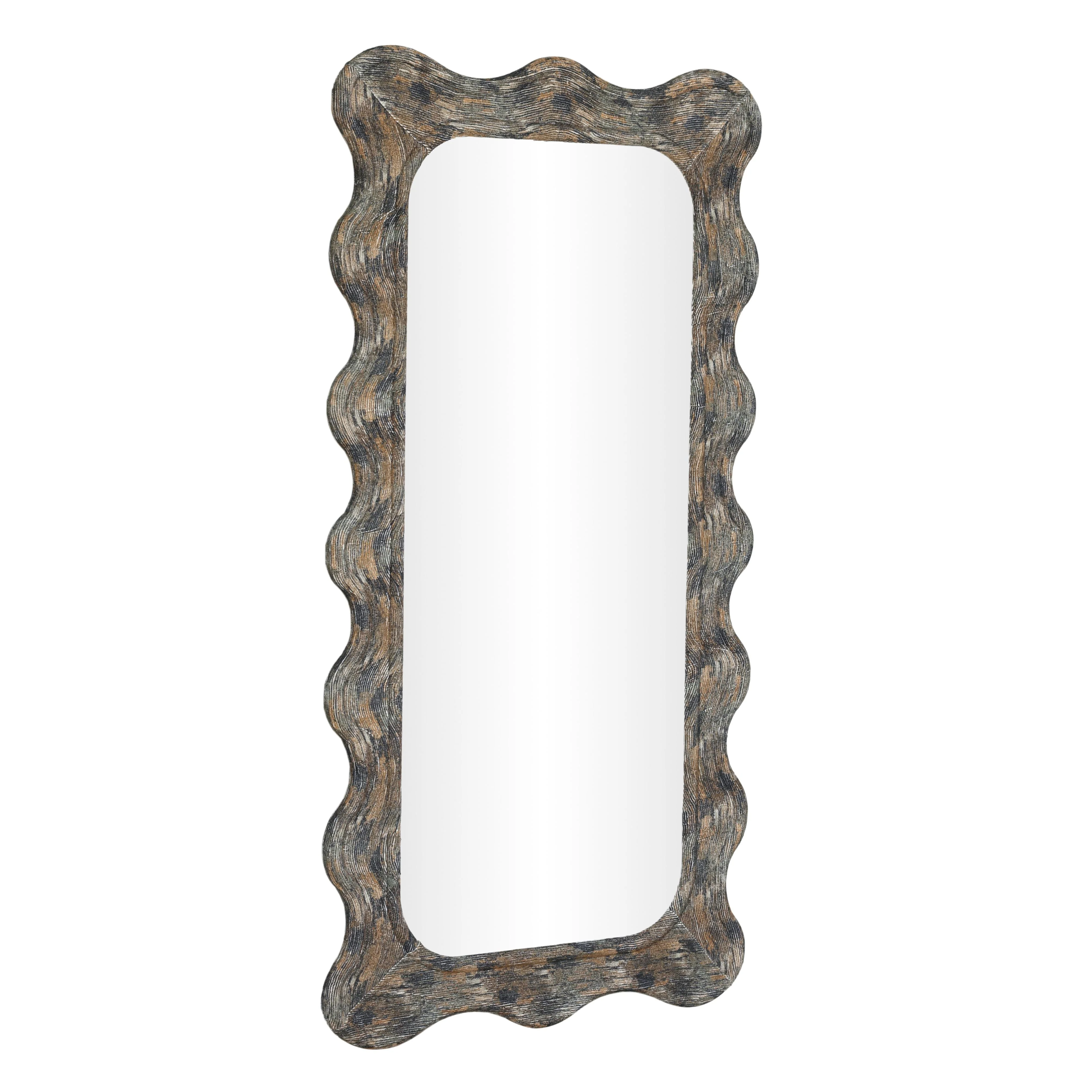 Charlene 39"X75" Squiggle Wall Mirror - Image 5