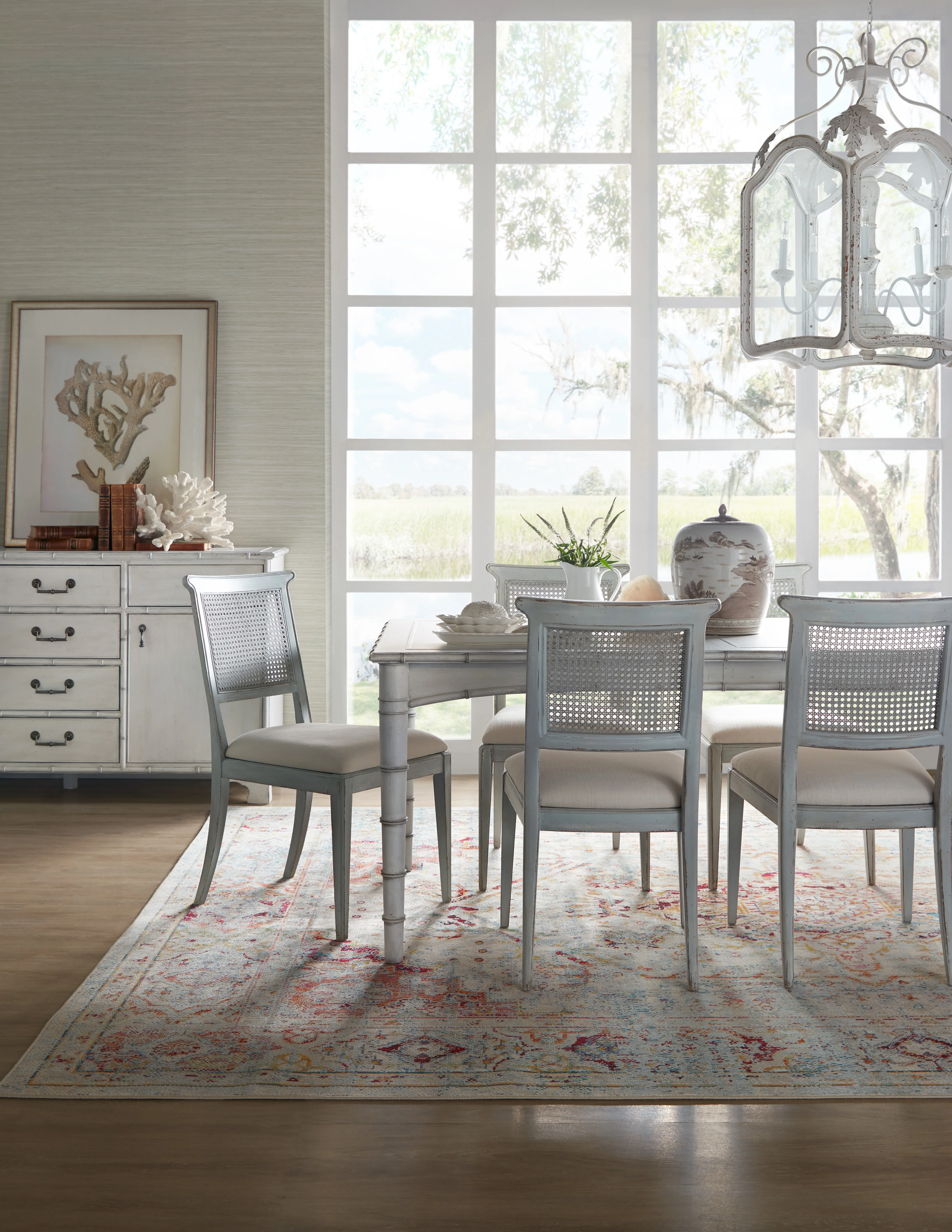 Charleston Rectangle Dining Table w/1-20in leaf - Image 4