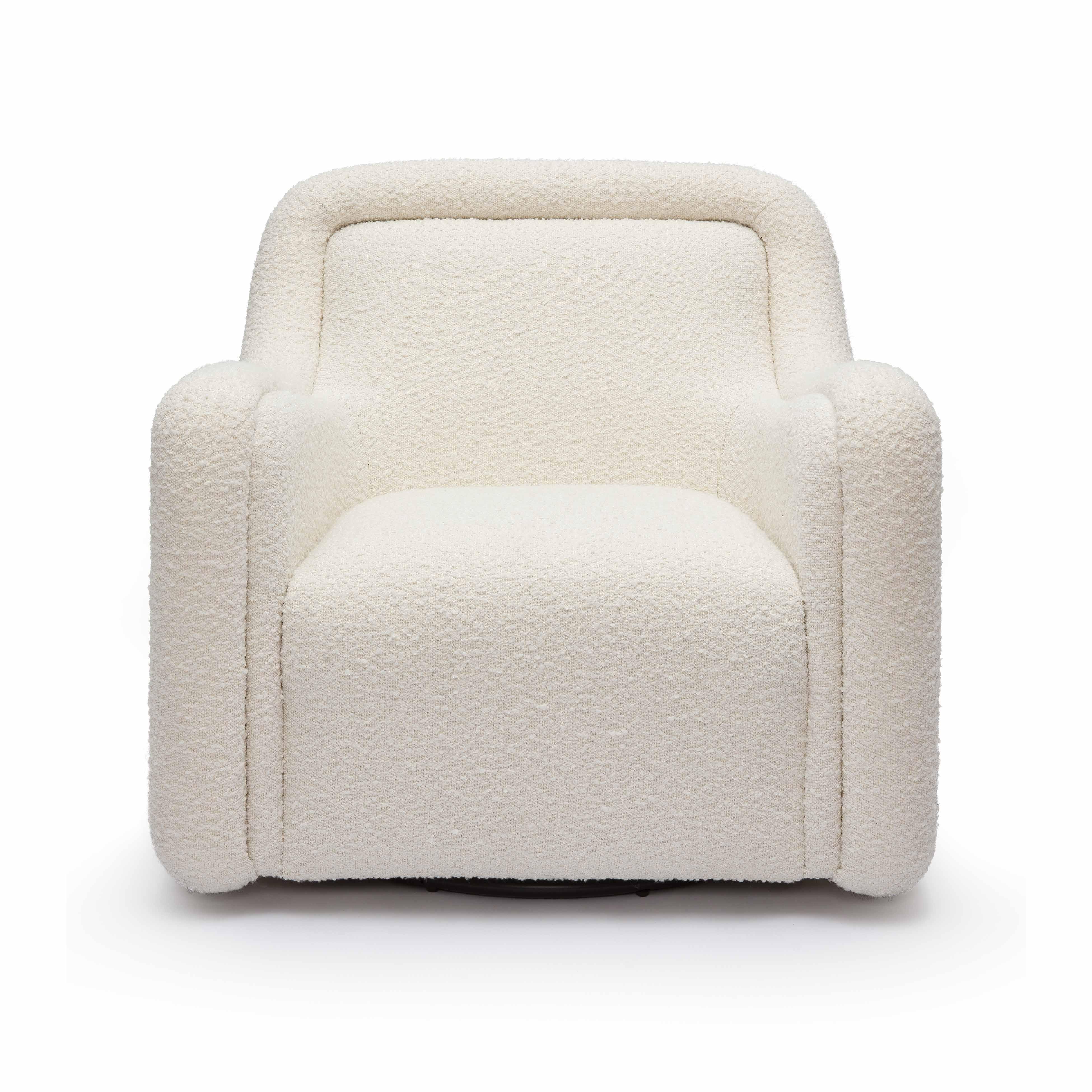 Charli Performance Boucle Swivel Chair - Image 3