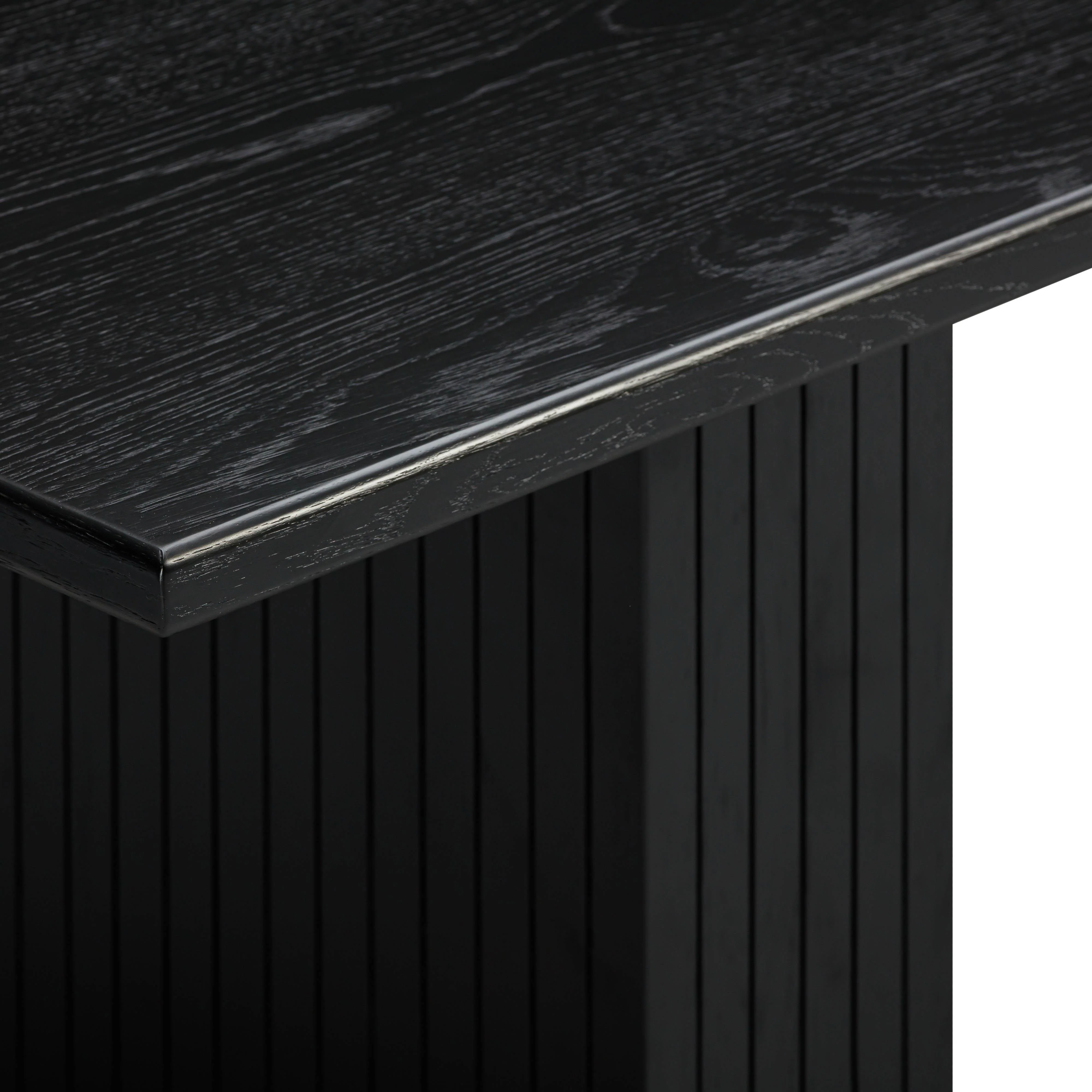 Chelsea Black Oak Rectangular Dining Table - Image 6