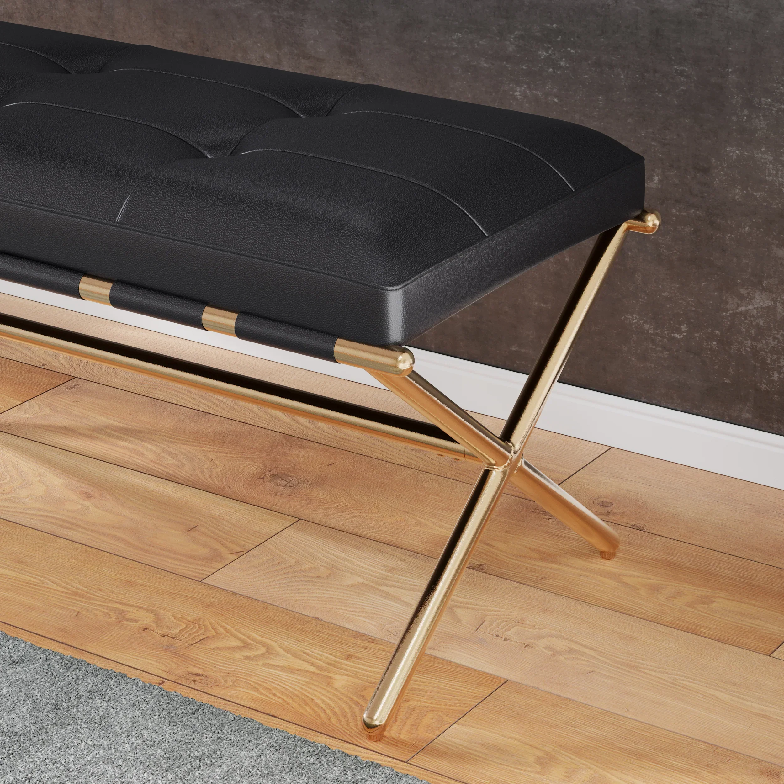 Clairvoix Upholstered Entryway Bench - Image 7