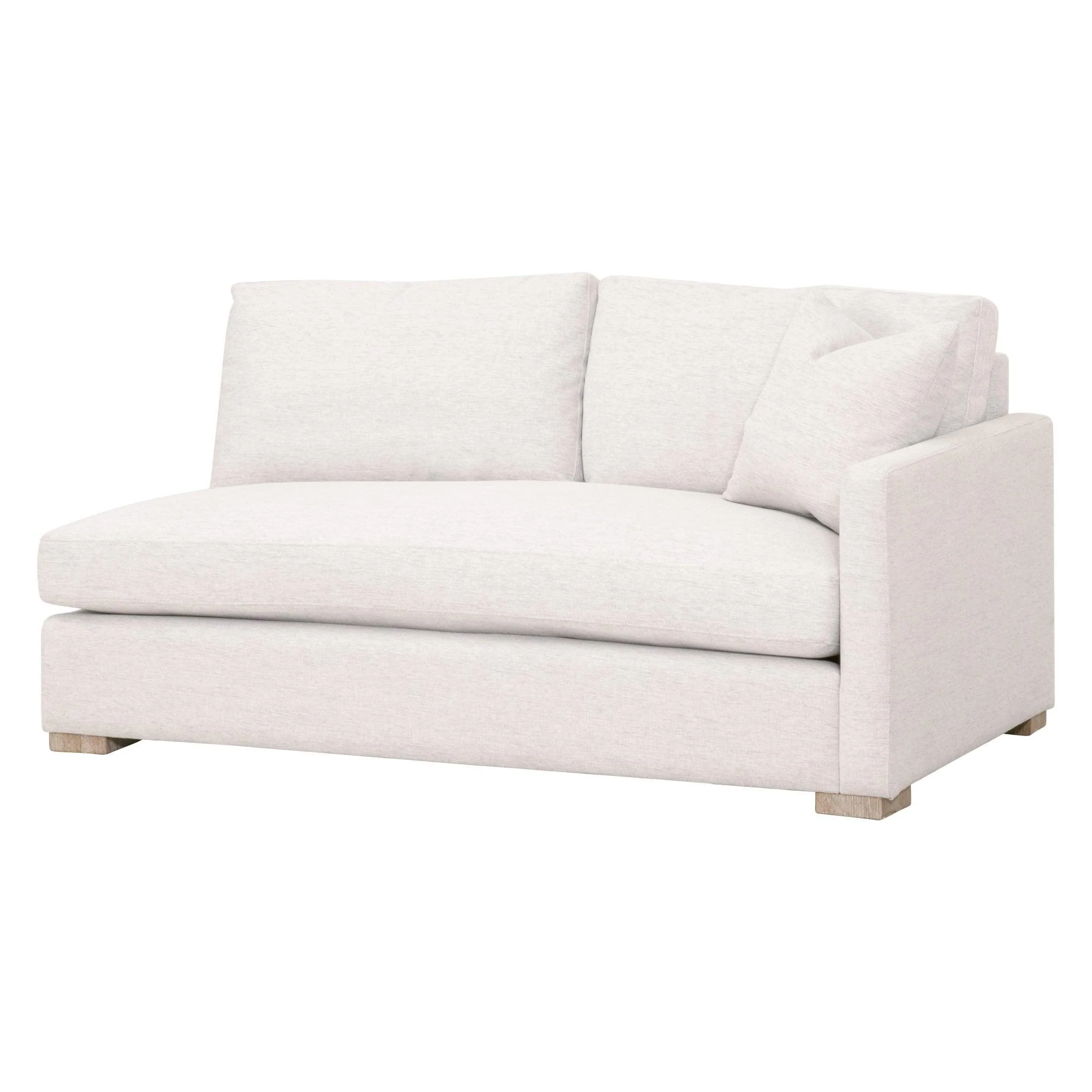 Clara Modular 2-Seat Right Slim Arm Sofa - Image 2
