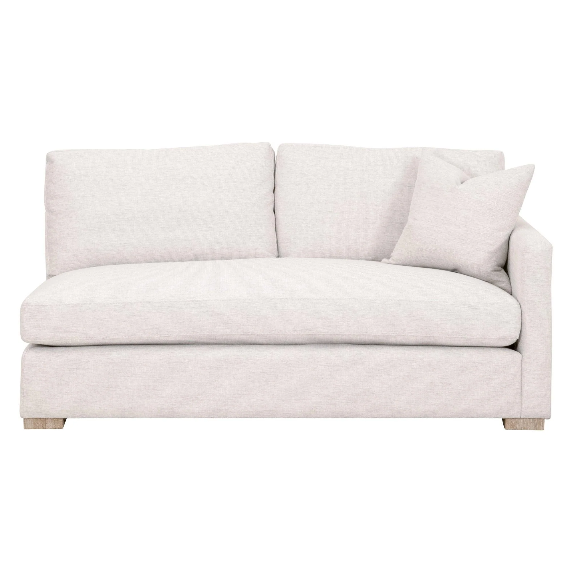 Clara Modular 2-Seat Right Slim Arm Sofa - Image 3
