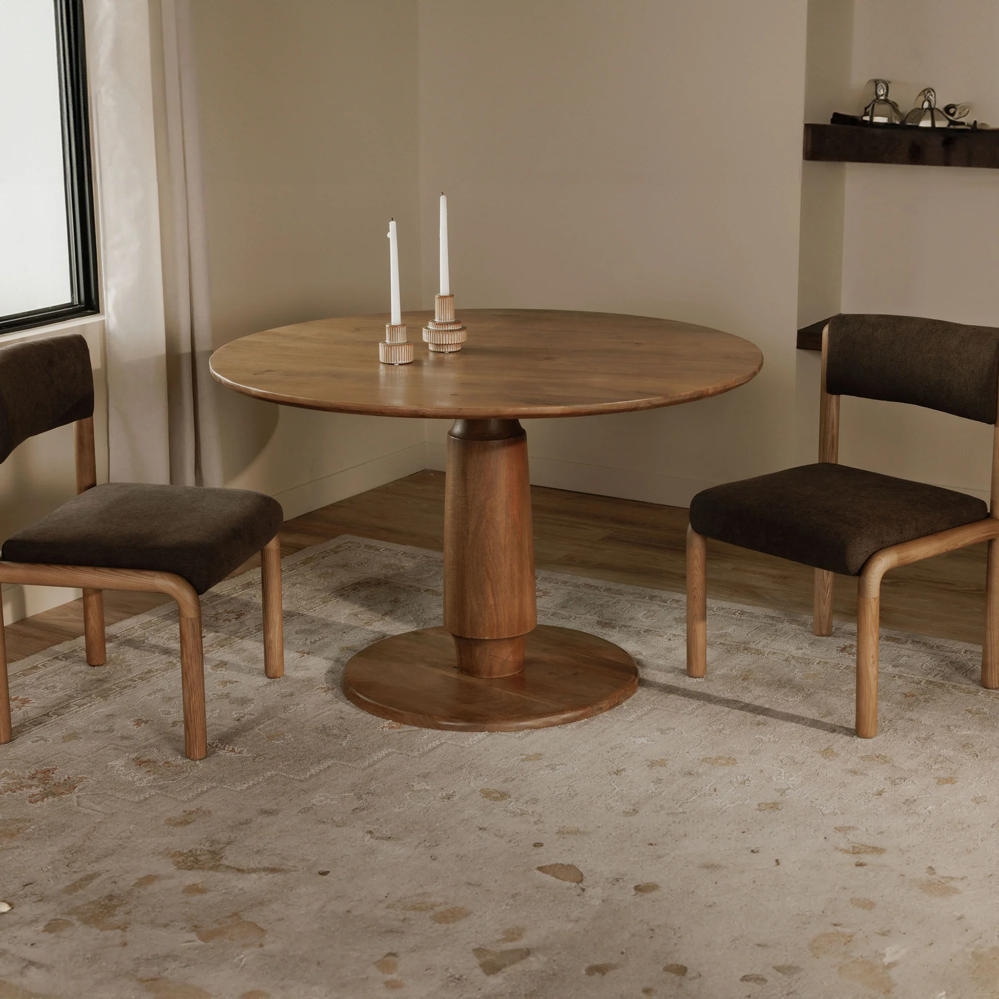 Clark Dining Table Brown - Image 2