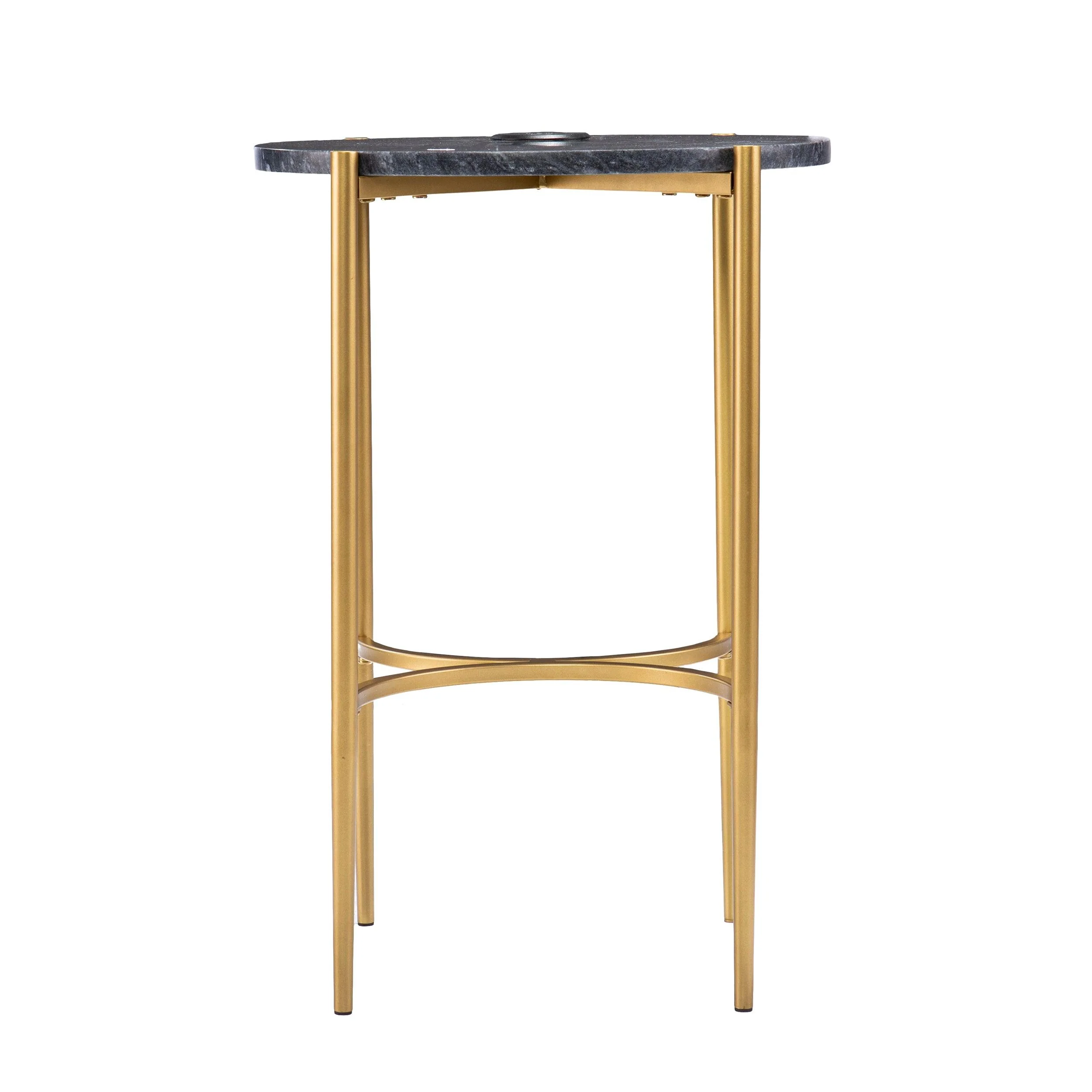Clarvin Side Table w/ Wireless Charging Station - Image 3