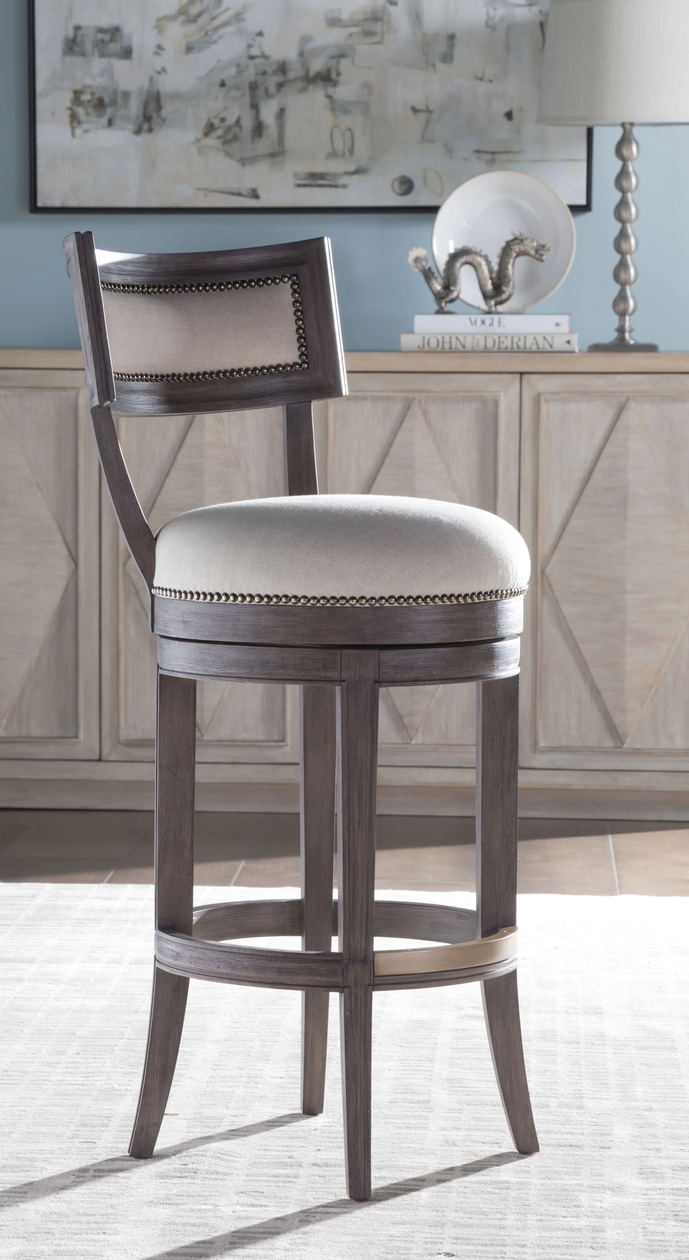 Cohesion Program Aperitif Swivel Bar Stool - Image 4