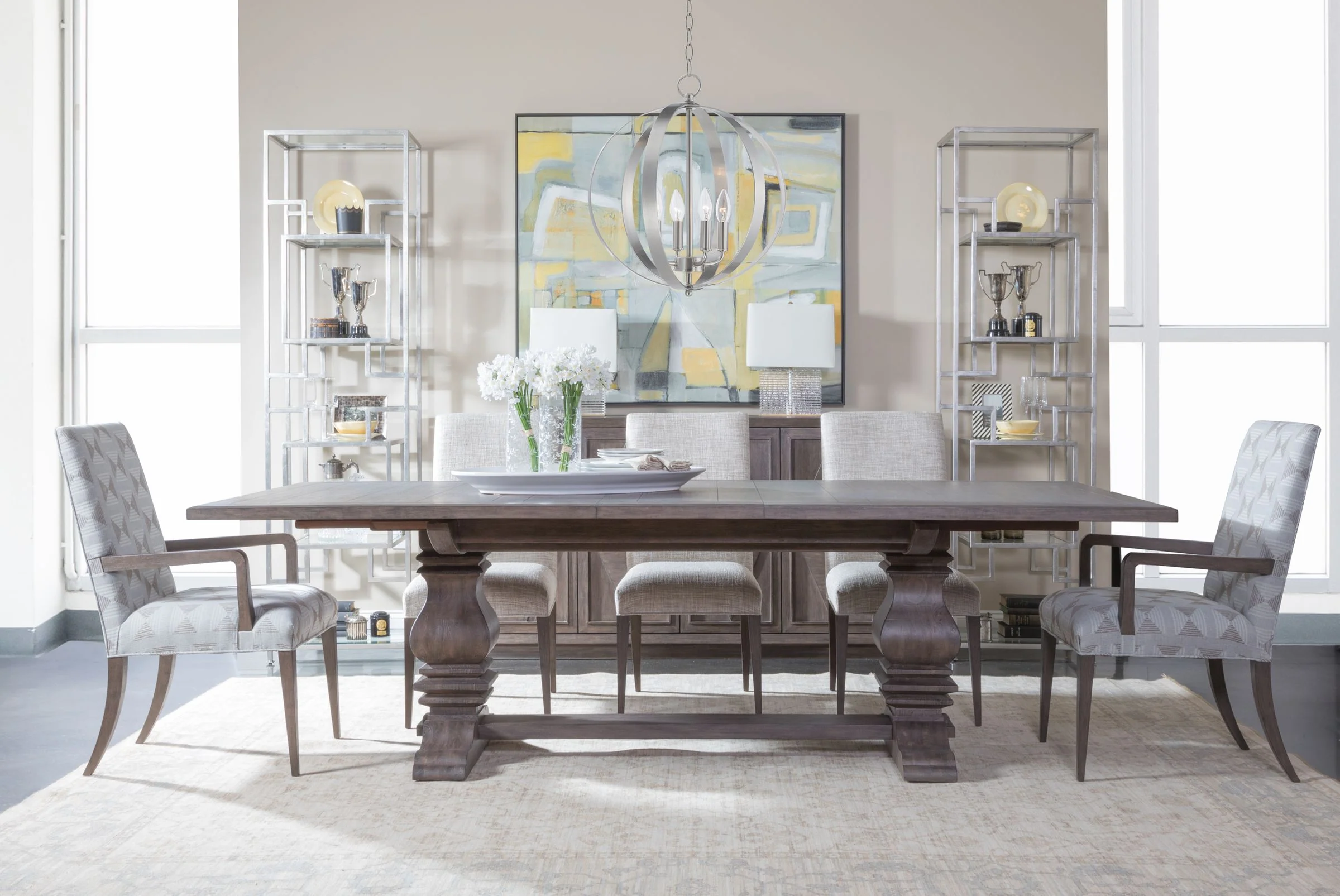 Cohesion Program Axiom Rectangular Dining Table - Image 3