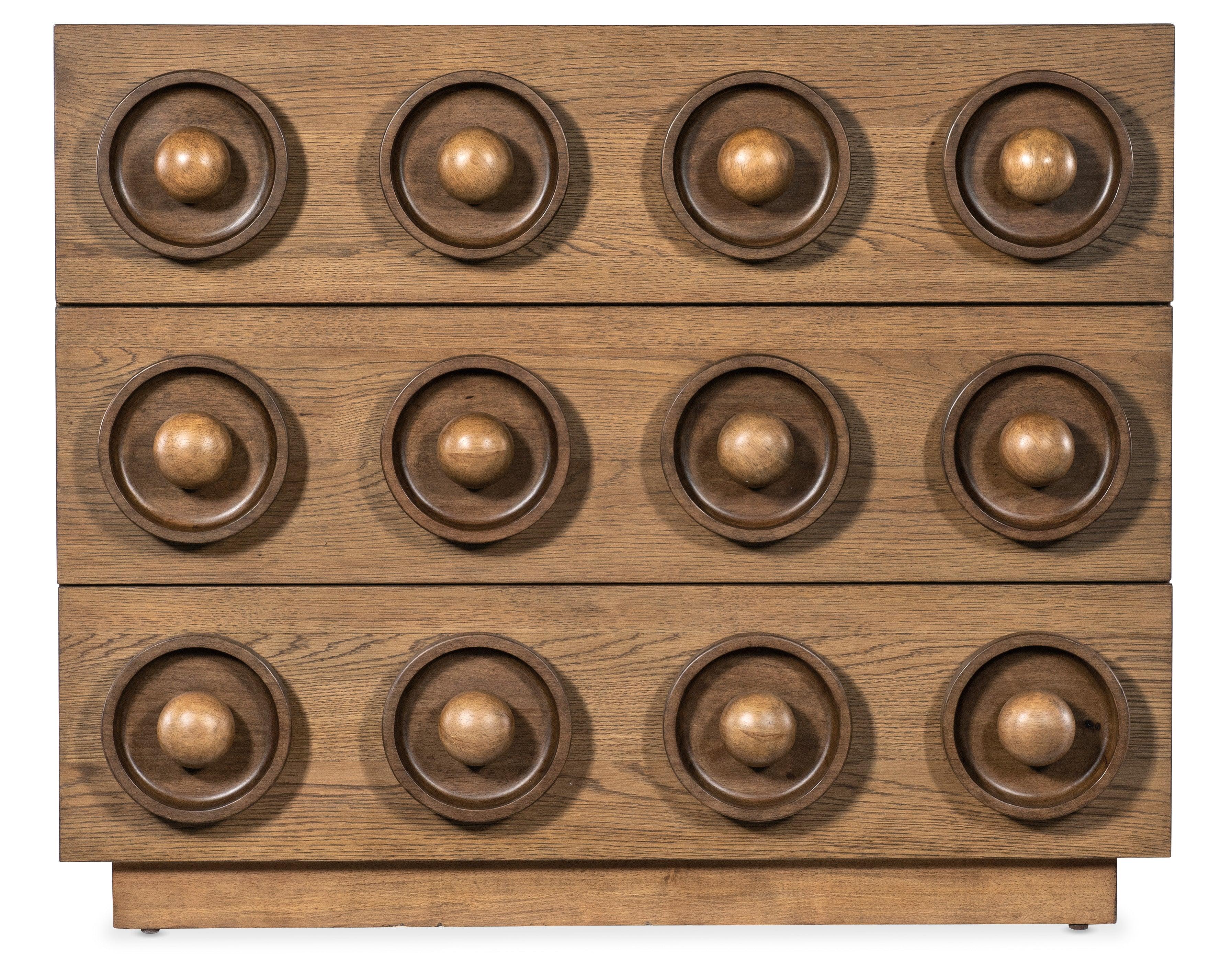 Commerce and Market Knobby 3-Drawer Cabinet - Image 2
