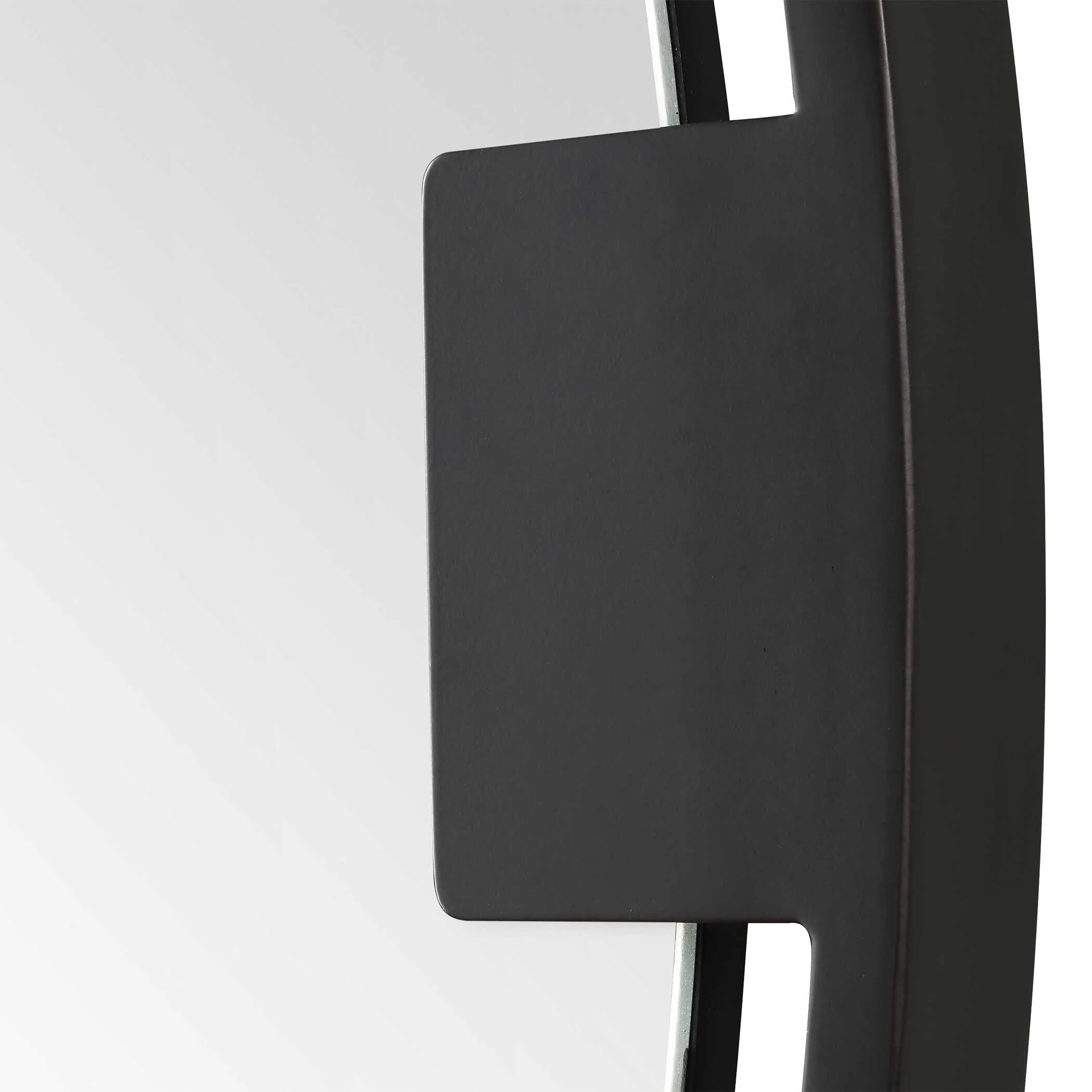 Cornelia Black Round Mirror - Image 5