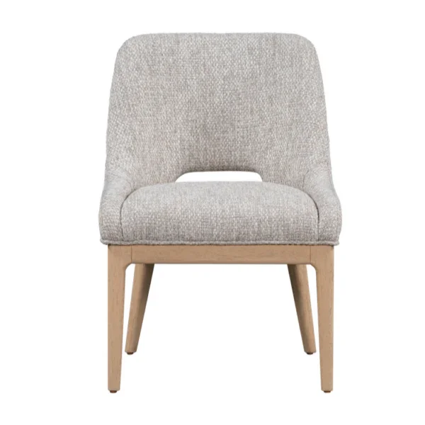 Cove Polyester Upholstered 33.5" Dining Chair - Set of 2 - Image 8