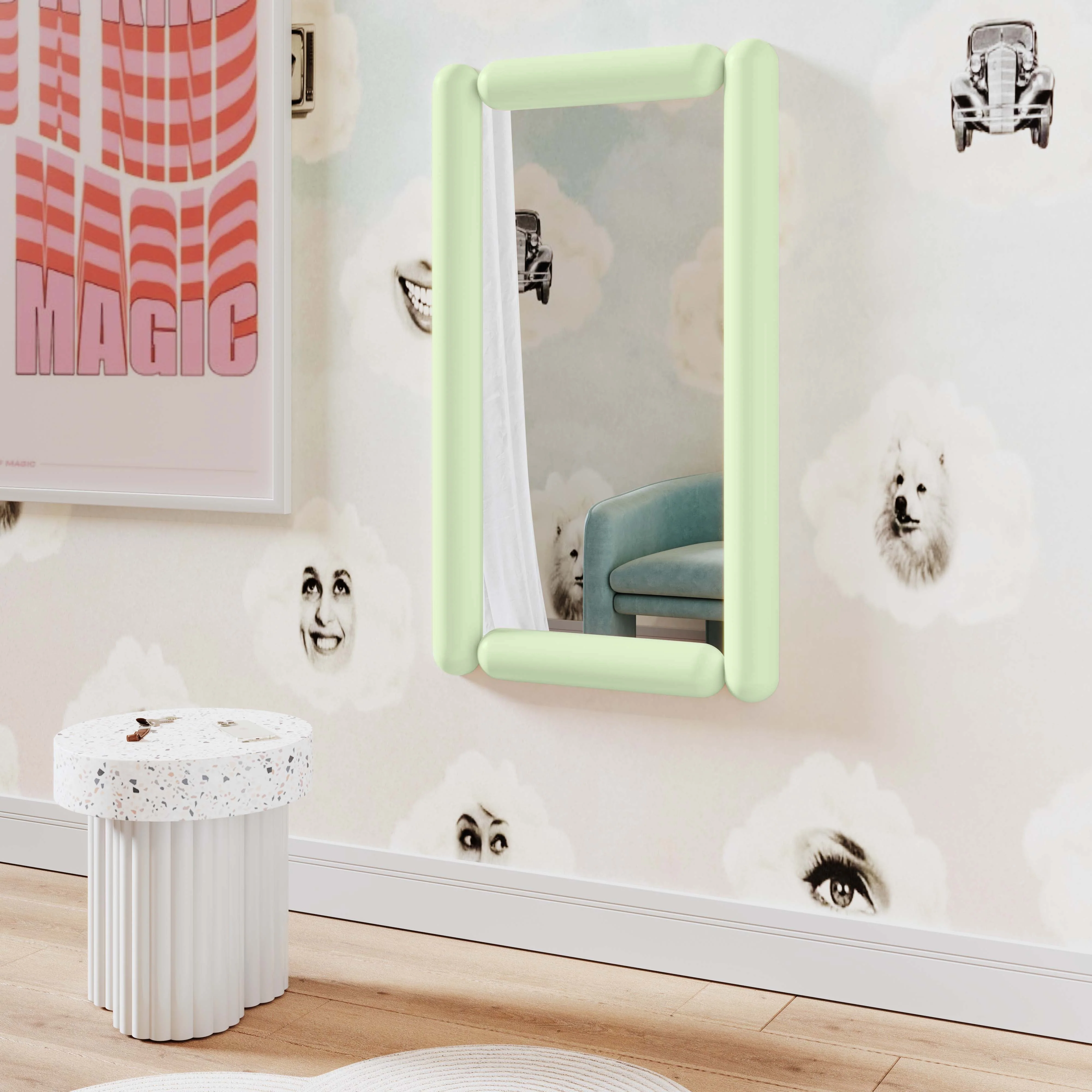 Cozzi 28"X48" Wall Mirror - Image 2