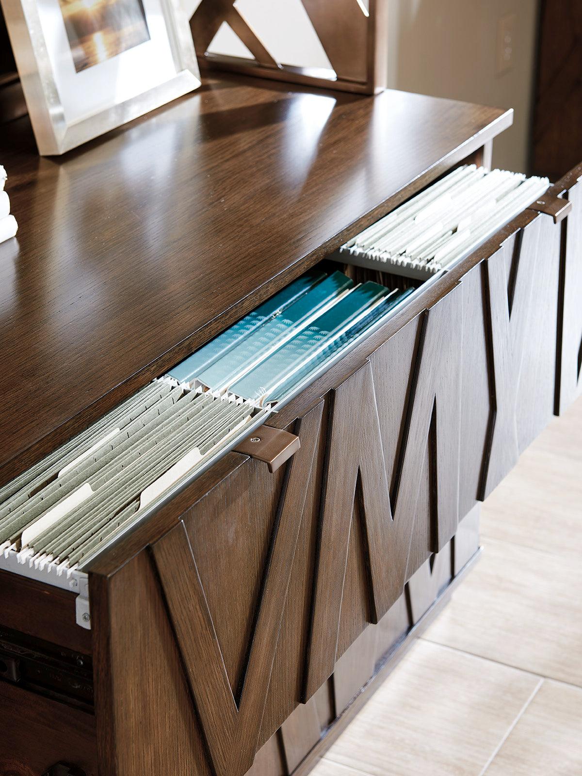 Cross Effect Prism File Cabinet - Image 4