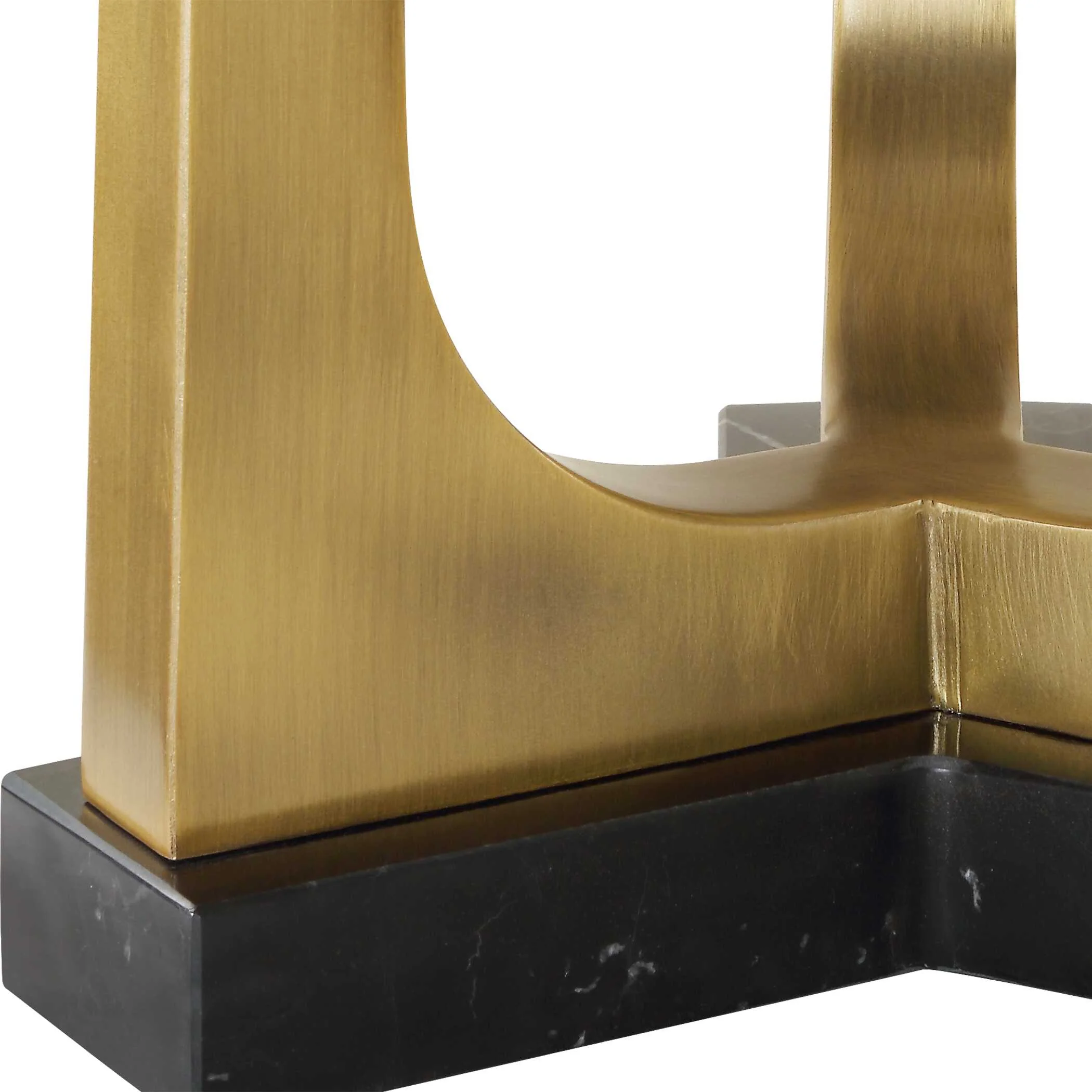 Crossroads Brass Table Lamp - Image 7