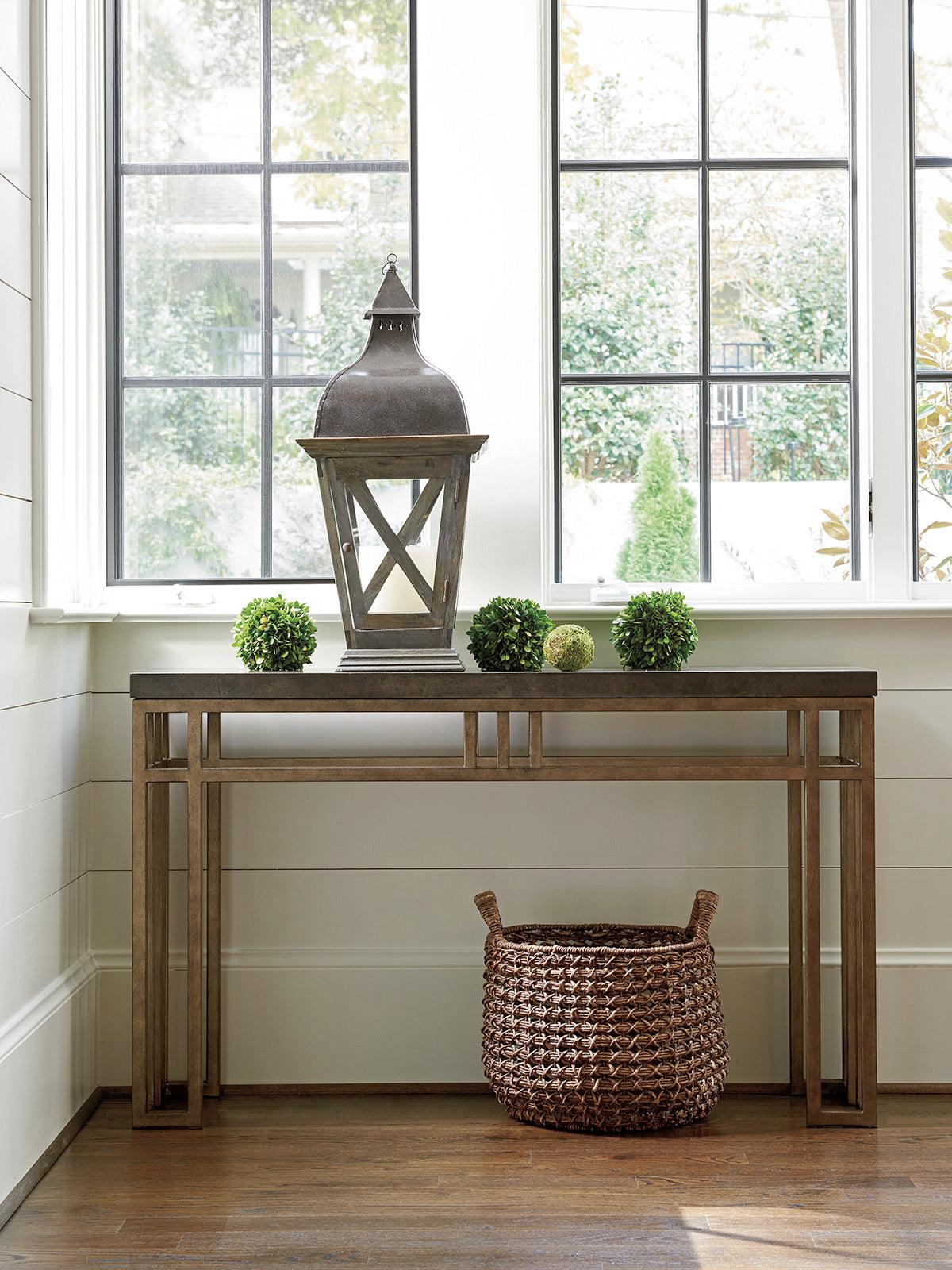 Cypress Point Montera Travertine Console - Image 2