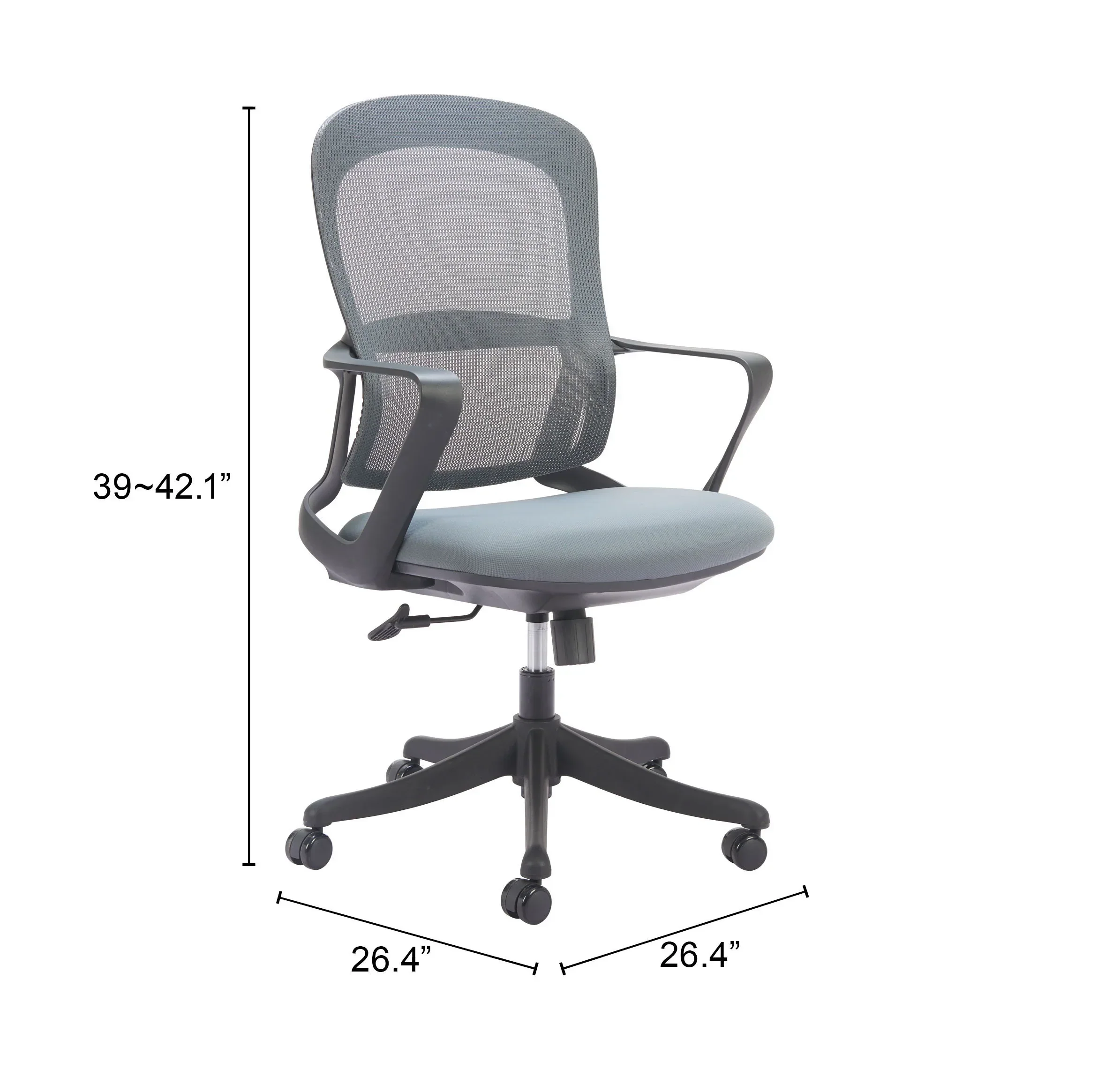 Delo Office Chair Gray - Image 5