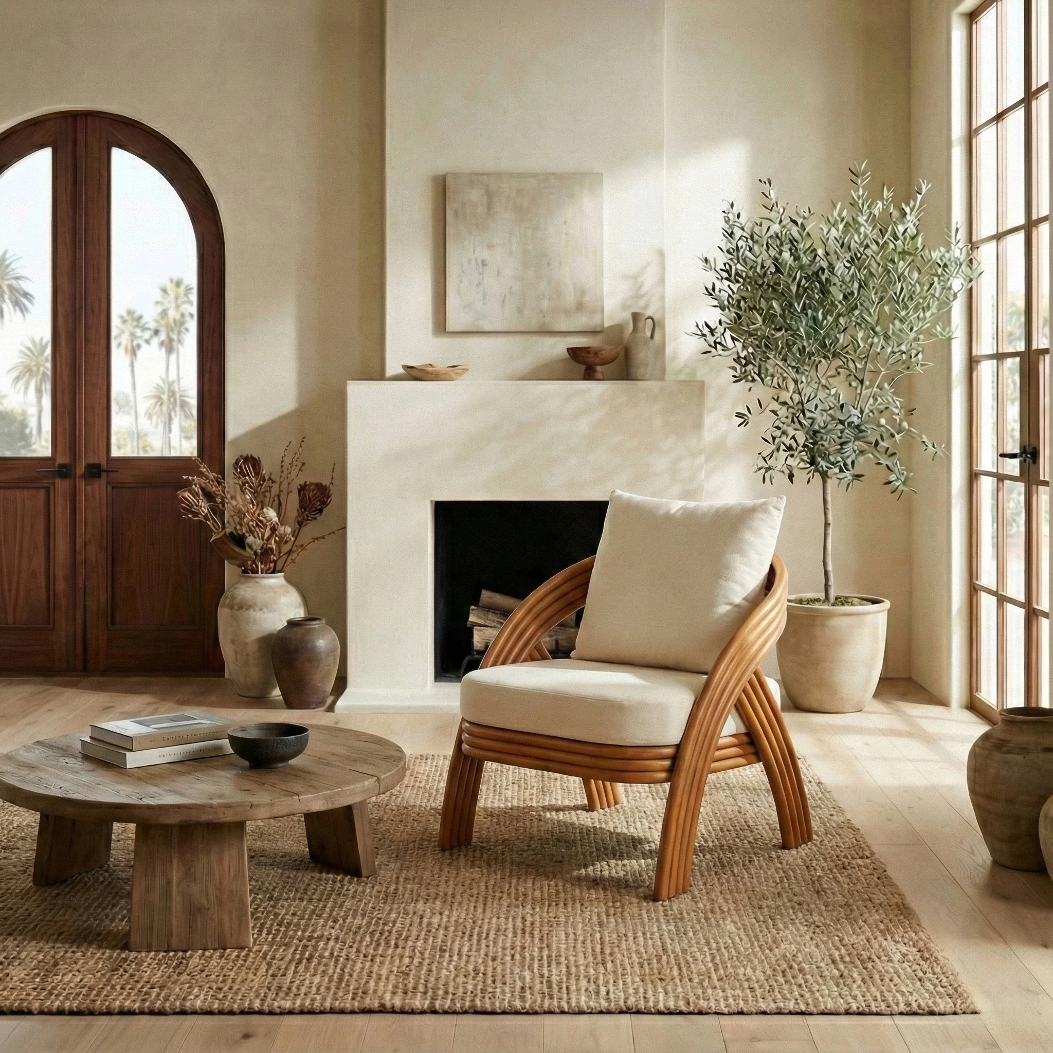 Demarco Rattan Accent Chair - Image 3