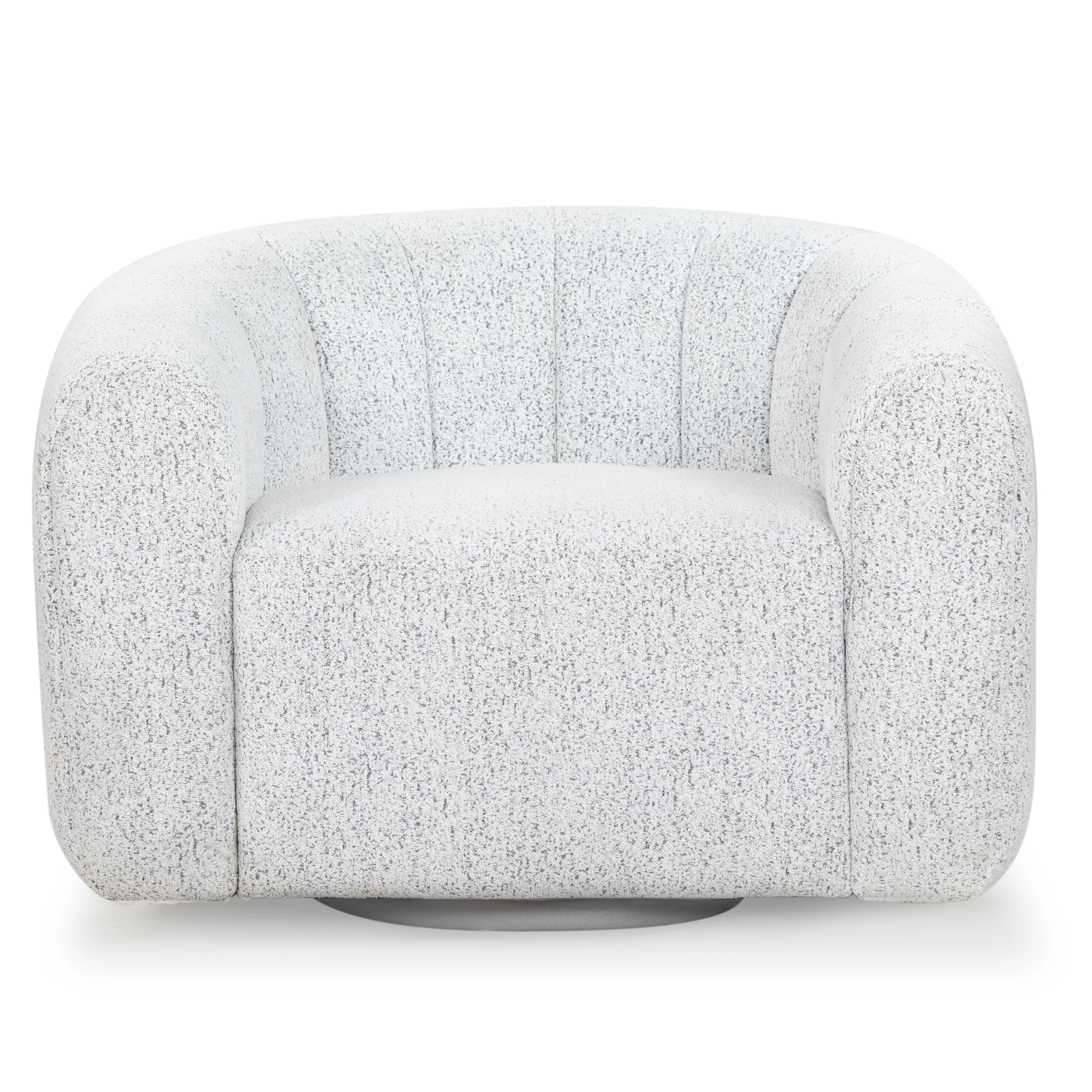 Demetri Boucle Swivel Chair
