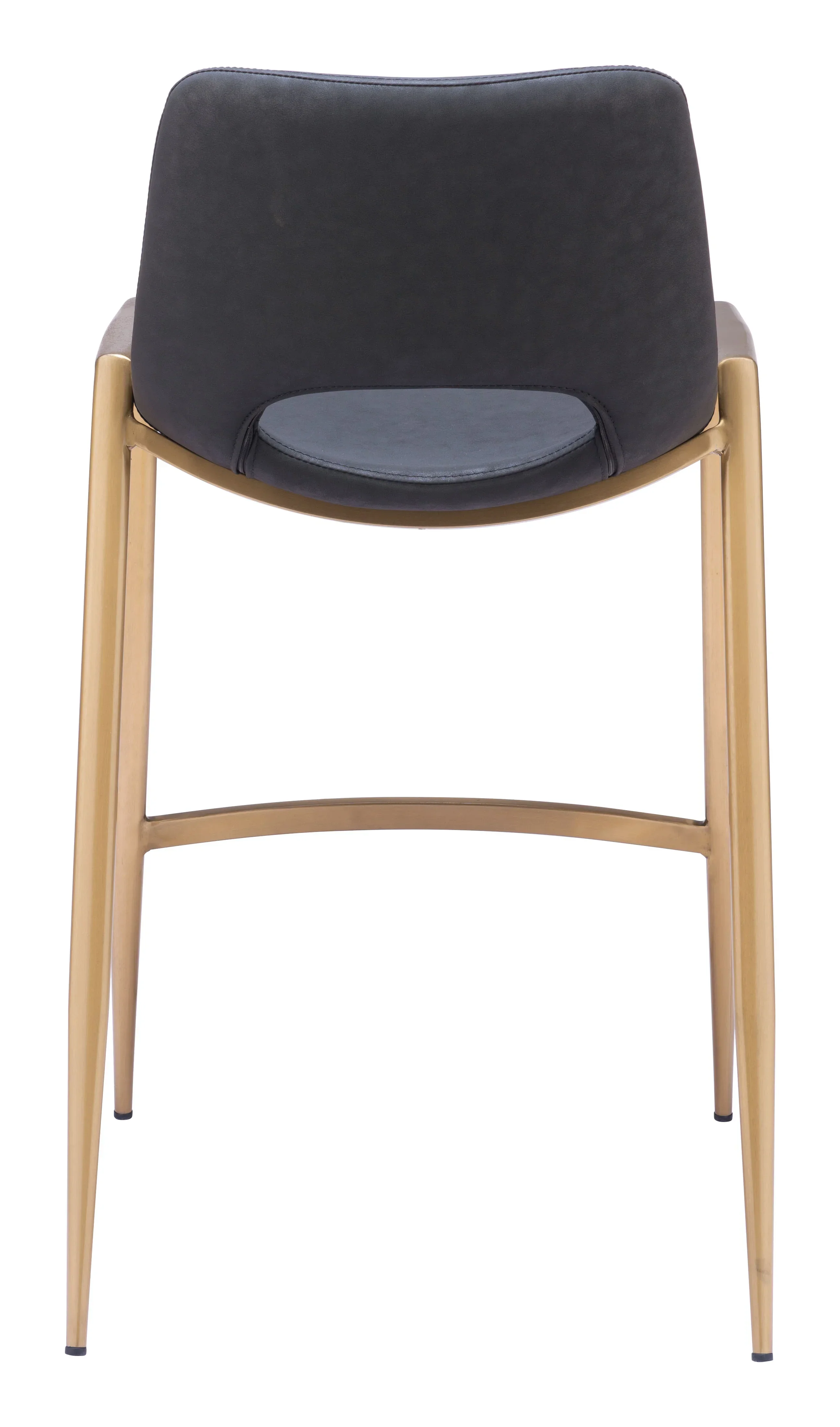 Desi Counter Stool (Set of 2) Black & Gold - Image 5