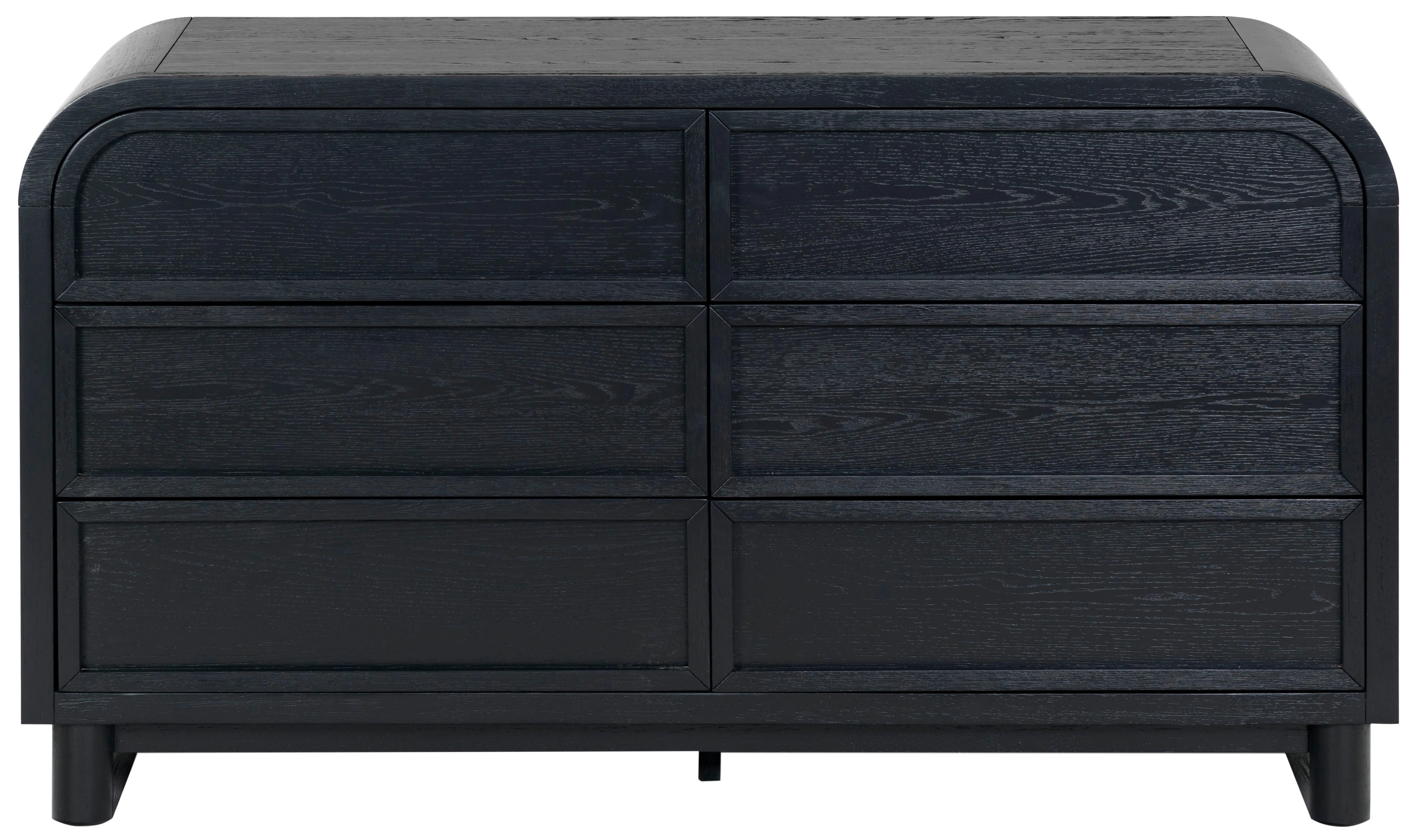 Dinah 6 Drawer Wood Dresser
