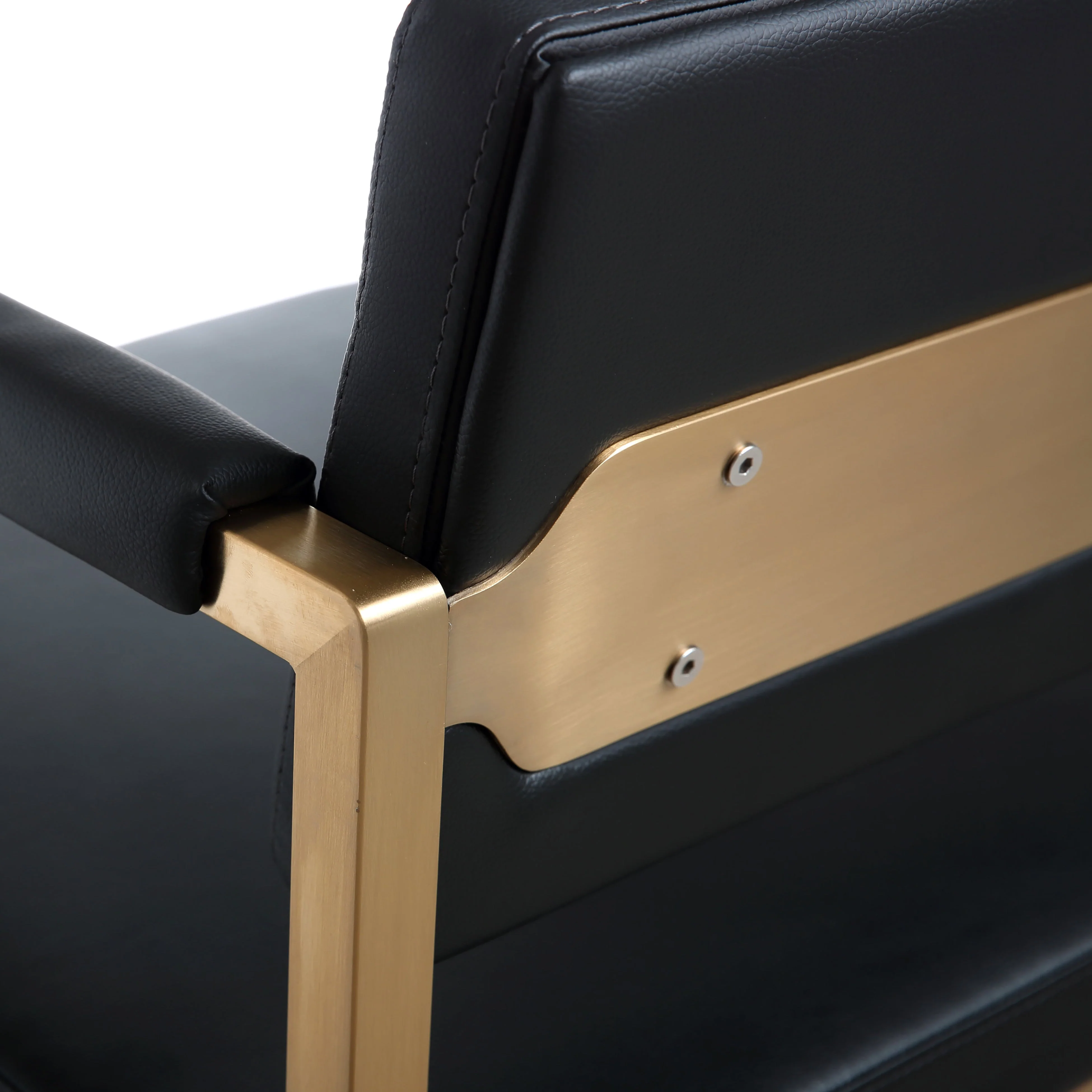 Director Gold Steel Counter Stool - Image 7