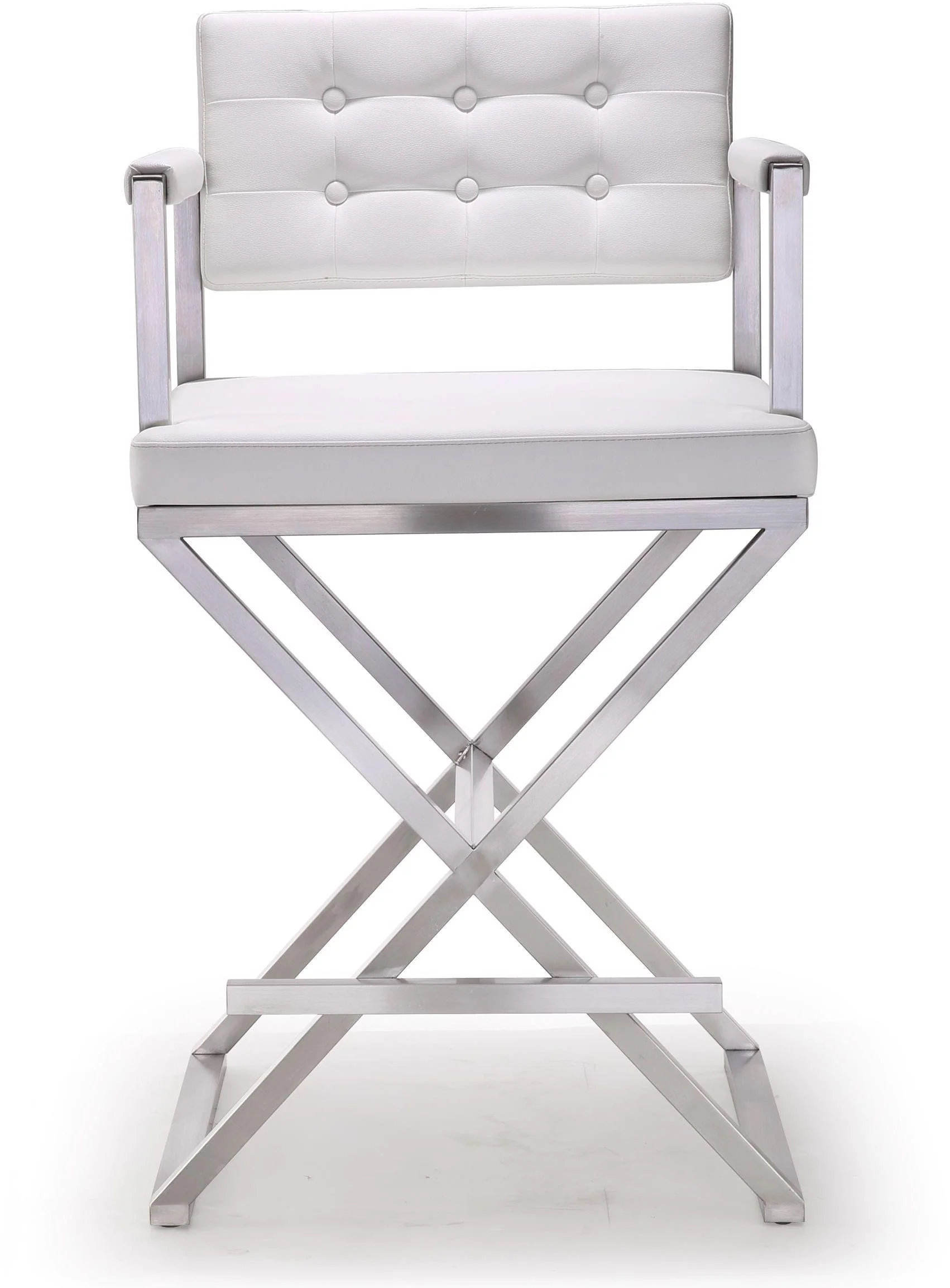 Director Stainless Steel Counter Stool - Image 12