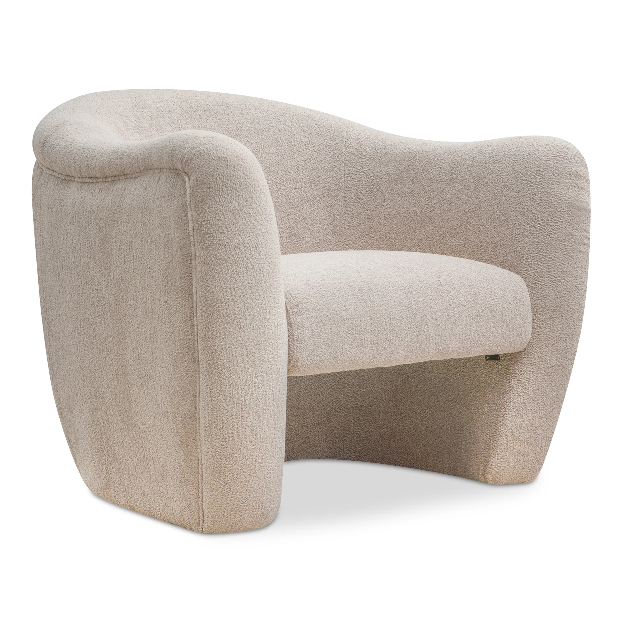 Domino Accent Chair Beige - Image 3