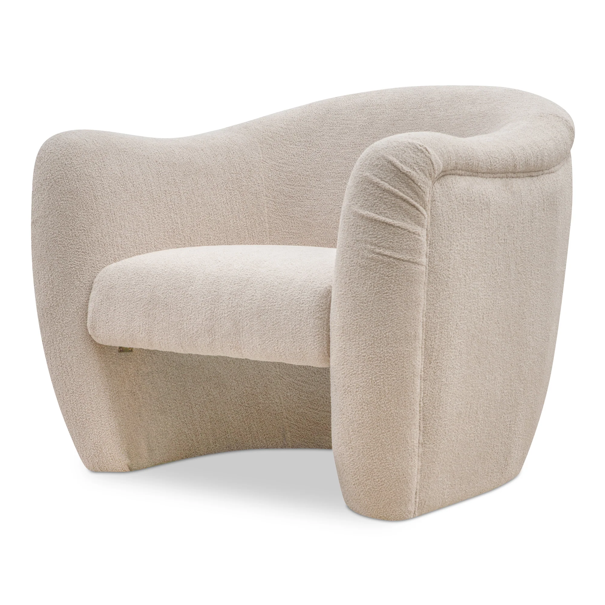 Domino Accent Chair Beige - Image 4